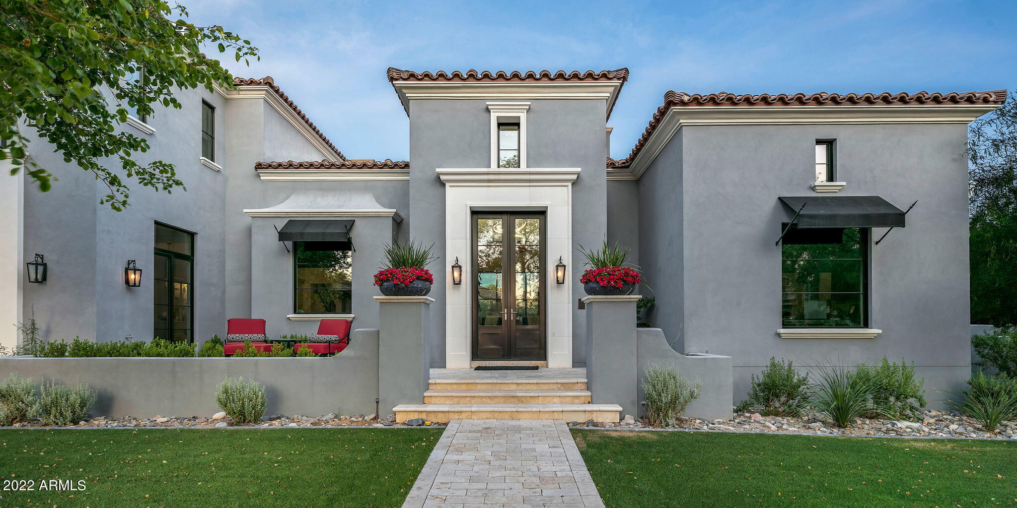This stunning Salcito-built home in Arcadia at Silverleaf is a tranquil oasis where no detail was overlooked. The home features 4 en-suite bedrooms plus two powder rooms, the gourmet kitchen features Wolf appliances including an induction cook top, double oven and espresso machine, double granite islands – one with seating, plenty of storage, a lovely breakfast nook and a large walk-in pantry.  The open formal dining area encompasses a bar and two wine refrigerators. The light and bright family room has a fireplace and pocket doors that lead out to an expansive covered patio.  The generous owner's suite is a peaceful retreat and features an elegant bathroom with two walk-in closets.  Also on the main floor is the office, a guest en-suite, two powder bathrooms and a fantastic game..MORE room.  Upstairs is the bonus area / guest living space equipped with beverage drawers, two additional guest ensuite bedrooms and a very handy laundry chute! The spacious 4-car garage is air conditioned. And then there is the lovely private backyard which features a sparkling heated pool and spa, beautiful green grass, a large BBQ, heaters and surround sound system throughout  truly Arizona outdoor living at its very best. Seller is reasonably motivated!!!