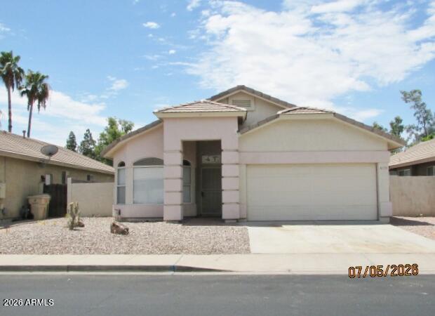 Move-in ready & beautifully updated, this 3BDRM/2BA home offers an inviting open floor plan with a cozy gas fireplace in the family room. Enjoy peace of mind with a brand-new roof, new A/C system, fresh interior paint & all-new kitchen appliances. Spacious front living room features tile flooring & abundant natural light, creating a warm & welcoming atmosphere. Kitchen is designed for both function & style w/ample cabinetry, a center island, new countertops, & a new sink. Private primary suite includes an ensuite bath w/separate soaking tub & shower, plus direct patio access through its own exterior door. Step outside to a covered patio overlooking a private backyard--perfect for relaxing or entertaining. Conveniently located near parks, schools, shopping, & major commuter routes, this home is an exceptional opportunity in an established neighborhood.**NO SMOKING ALLOWED** FEES REQUIRED TO MOVE IN: $2150 (rent), REF SECURITY DEPOSIT $2150, REF KEY DEPOSIT $75, REF REMOTE $25, NON-REF CLEANING $350--TOTAL $4750 (ADDTL PET  FEE OF $400)*** NO CATS, NO PIT BULLS*
