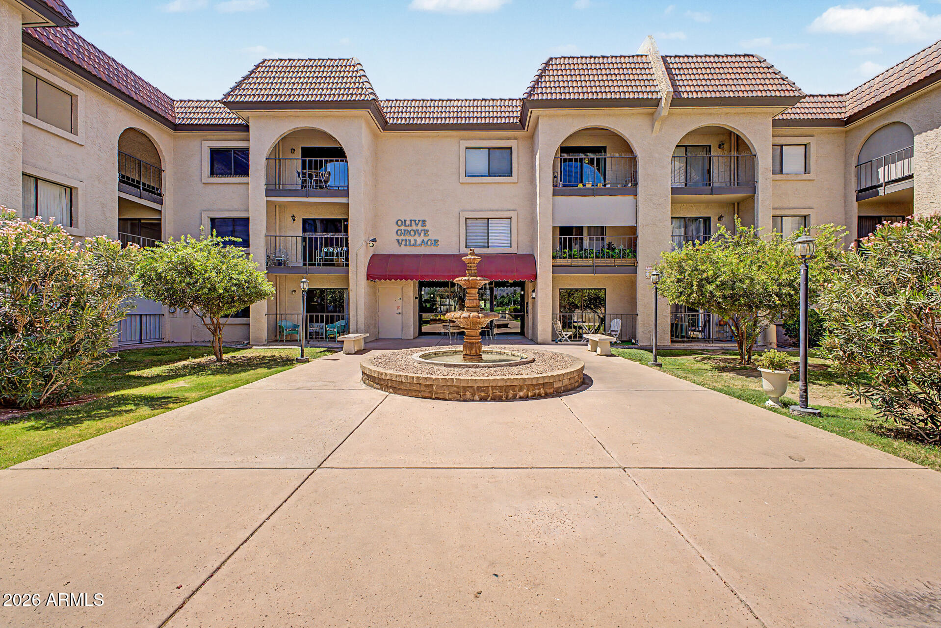 Don't miss this rare opportunity to own a spacious 1-bedroom ground-floor corner unit in a secure and well-maintained 55+ community. Offering one of the larger one-bedroom floor plans, this home features generously sized living spaces designed for comfort, convenience, and easy living.

The bright living room and oversized bedroom both overlook a beautifully landscaped courtyard with a tranquil fountain, creating a peaceful setting to enjoy from the comfort of your home.

Clean, well cared for, and move-in ready, this low-maintenance residence is ideal for year-round living or as a seasonal retreat. The secure building provides added peace of mind, while thoughtful community amenities make everyday life effortless. Residents enjoy access to a library, fitness center, and indoor laundry facilities conveniently located on every floor. The location is equally appealing, just minutes from parks, senior recreation, shopping, dining, and everyday conveniences.

Whether you're looking to simplify your lifestyle or enjoy an active adult community in a prime location, this charming corner unit offers comfort, space, and exceptional value.