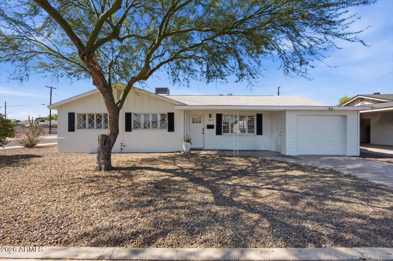 Steps from your front door sits the iconic  greenbelt, basketball courts, a playground, and splash pad. The kind of outdoor amenity that becomes part of your daily rhythm and the City of Scottsdale is investing millions to make it even better. 
When you come home, everything is already taken care of. New A/C (2024), partial roof replacement (2022), updated water heater (2021), and new spray foam insulation throughout mean the big ticket items are done. Inside, the spacious kitchen features maple cabinetry and stainless appliances. The living room is finished with panel moulding and updated flooring that adds a custom feel. Enjoy tasteful upgrades and lots of natural throughout the home. The large corner lot is upgraded with a wifi-connected sprinkler system making gardening a breeze City of Scottsdale is currently investing millions into the Vista del Camino greenbelt corridor to transform it into one of the best park systems in the valley.
Already walkable from the home: a basketball court, splash pad, and playground. What's coming makes it even more compelling: riparian lakes and ponds, a passive play area with integrated disc golf, expanded ramadas, fishing and wildlife observation areas, multi-use pathways, and a renovated community center with improved parking.
This is your opportunity to buy into a neighborhood that the city is actively investing in. Come see this 3 bed, 2 bath, 1,376 sf home on a 6,496 sf lot. No HOA. At the corner of McDowell and Hayden, minutes from everything Scottsdale has to offer. $547,000. Move-in ready. This is the one and it's priced to sell!