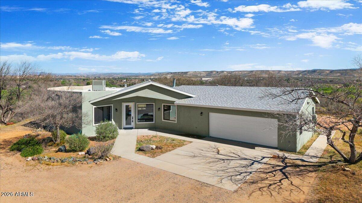 Possibly the best views in Camp Verde, this stunning custom-built home sits on 8.6 private acres and offers an unmatched connection to Arizona's natural beauty. Backing directly to Forest Service land, the property enjoys unobstructed southern views of Squaw Peak.

To the north, take in sweeping vistas of the Verde Valley's lush greenbelt, with breathtaking sightlines stretching to the iconic red rocks of Sedona and the distant San Francisco Peaks.

Designed to maximize the scenery, the home features oversized windows that flood the interior with natural light and frame every view like a work of art. Thoughtfully remodeled in 2025, the home blends modern updates with timeless design, offering a move-in ready retreat in a truly extraordinary setting. 2.5 acres of the Property has Grandfathered irrigation rights, with plenty of room for horse facilities.