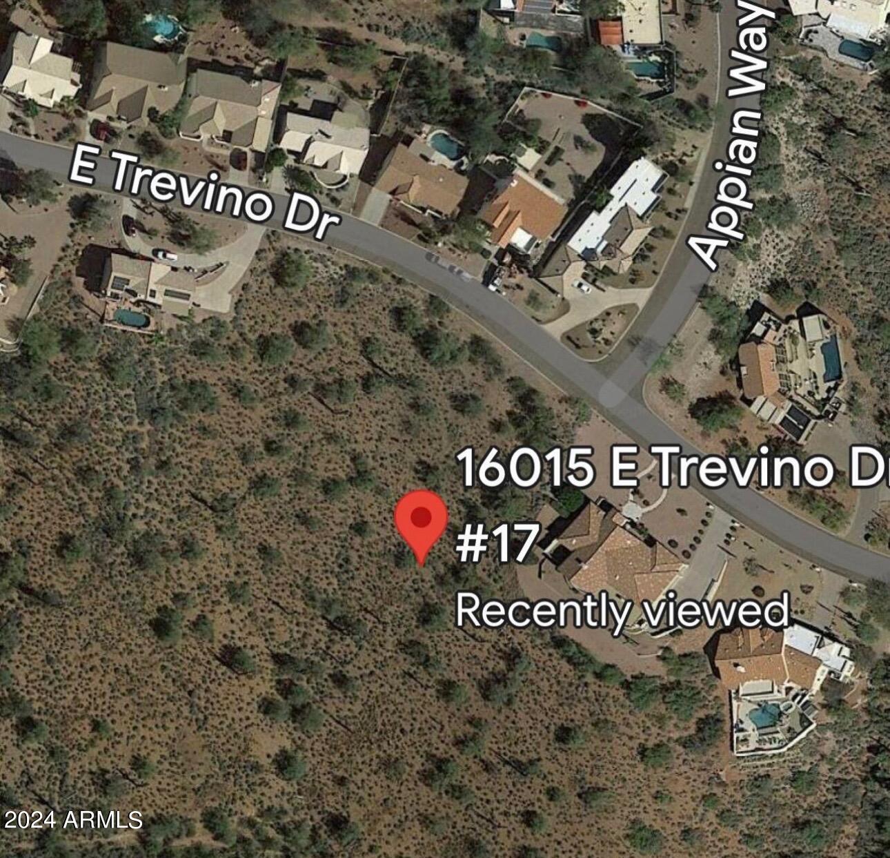 This lot offers views of both the Red Mountain and Four Peaks. Can also see sea city lights. Lot is directly across fro Firerock County Club with view of several fairways. Great elevation in this million dollar community.
