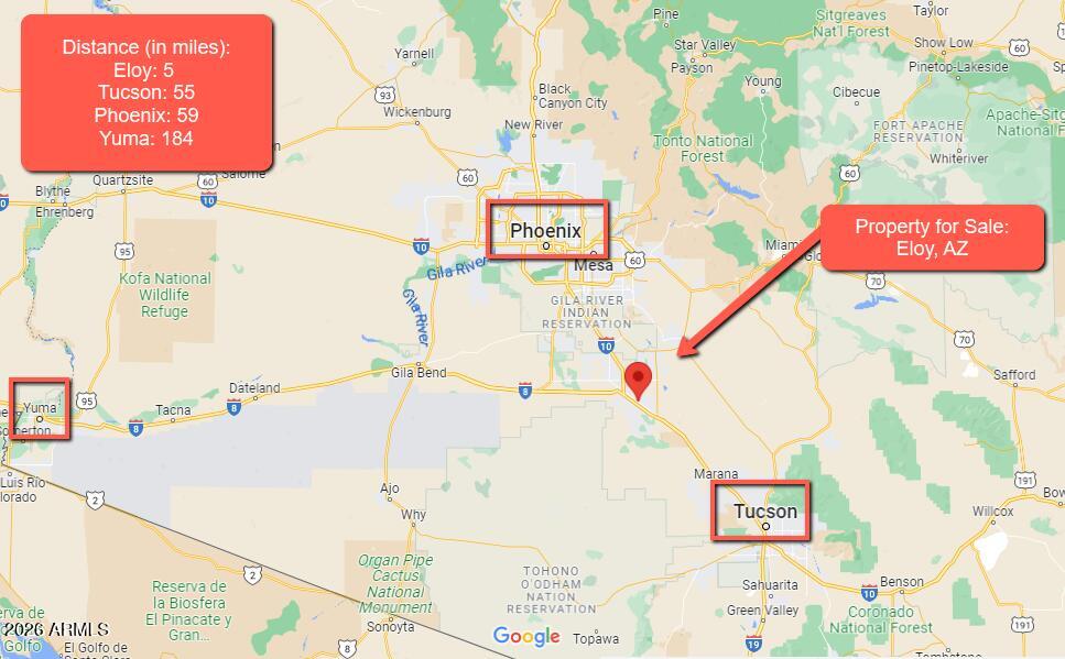 Toltec/Arizona Valley unit 15 - Land