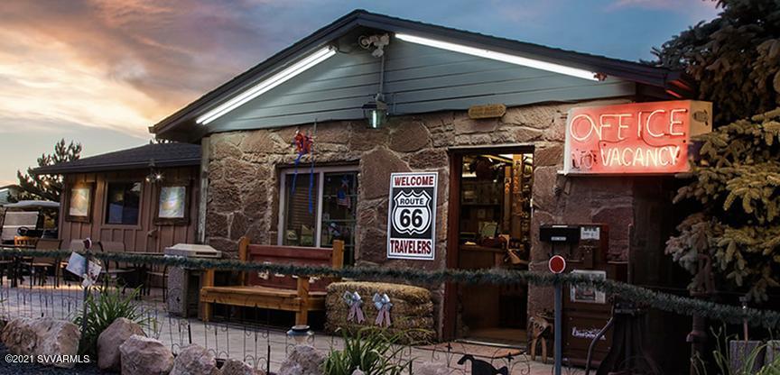 The Canyon Motel and RV Park, is located, in Williams, Arizona, the gateway to the Grand Canyon with 5.5 million visitors a year. This setting is what folks are seeking in a rural recreational environment with 12.37 acres is located on historic Route 66 and backing the Kaibab National Forest. The property is improved with a motel and RV park with a total of 10,701 square feet from 12 separate structures. The motel portion has 25 rooms, 18 historic Flagstone rooms, 3 Rail Car Suites and 2 Caboose Suites. The site also has 47 full service RV spaces, 90 dry RV storage spaces and 7 camp sites. There is an indoor swimming pool, market, bath house and laundry facility. The Canyon Motel and RV Park, is located, in Williams, Arizona, the gateway to the Grand Canyon with 5.5 million visitors a year. This setting is what folks are seeking in a rural recreational environment with 12.37 acres is located on historic Route 66 and backing the Kaibab National Forest. The property is improved with a motel and RV park with a total of 10,701 square feet from 12 separate structures. The motel portion has 25 rooms, 18 historic Flagstone rooms, 3 Rail Car Suites and 2 Caboose Suites. The site also has 47 full service RV spaces, 90 dry RV storage spaces and 7 camp sites. There is an indoor swimming pool, market, bath house and laundry facility. Located 52 miles from the Grand Canyon, 1 mile from the Grand Canyon Railway and Bearizona, this property provides the unique experience for national was well as international visitors.