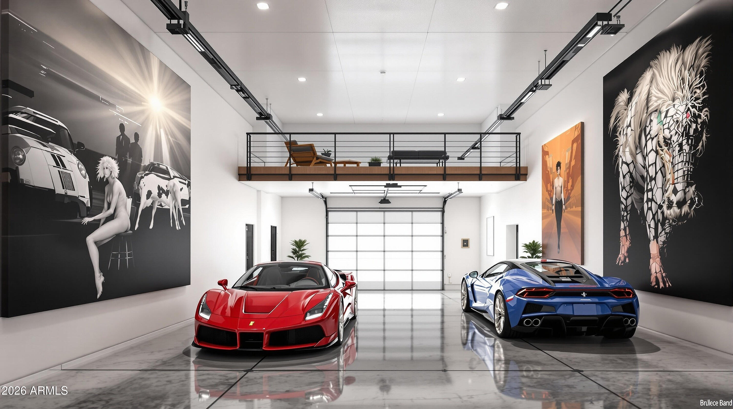 Rare opportunity to OWN a 5-STAR, superior garage storage condominium in Fountain Hills, AZ. PROTECT your valuables! Ideal solution for collectors, automotive enthusiasts, or business owners seeking secure vehicle, equipment, or showroom space. This unit offers 1301 sqft with 19.5' clear ceiling height allowing room for lifts, mezzanines, or custom build-outs. Built like no other in the valley, with high-performance S.I.P. panel construction providing SUPERIOR insulation, strength, and energy efficiency. Energy Star efficiency with R51-roof and R25-walls, reducing costs by 2/3 over traditional builds. Features include HVAC unit, polished concrete floors, a private bathroom, painted drywall interior, 14'×14' insulated overhead door with smart opener (R10.4 with reflective paint 100-amp 3-phase electrical service, 50-amp RV outlet, LED lighting, fire sprinkler system, and secure private entry. Individually titled ownership with CC&Rs protecting value. Located minutes from the airport, Scottsdale and located in a car-enthusiast community known for the Concours in the Hills event, weekly car shows and more! Don't miss your chance to secure your very own garage condo!