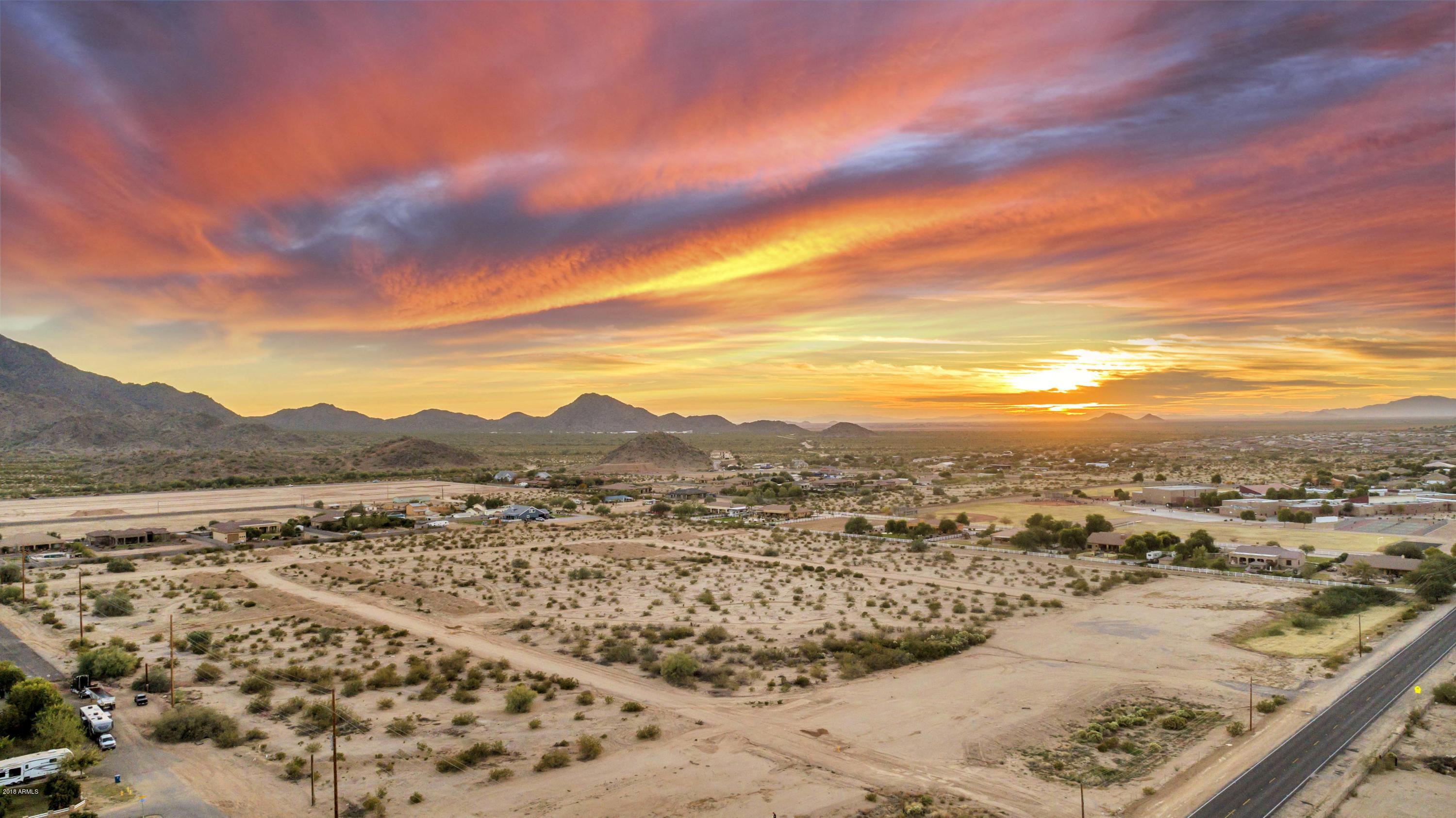San Tan Mountain Estates.  32 Acres of R-15 Zoned Vacant Land at the Foot of the San Tan Mountains in Gilbert, AZ.  Located 1/2 Mile South of Seville...1/4 Mile East of Payne Junior High School.  All Public Schools Located in the Chandler Unified School District...#1 in Arizona.  The R-15 Zoning May be Downsized to R-10 Zoning.  Town of Gilbert Water and SRP Electric on the Property.  Natural Gas Across San Tan Boulevard.  Town of Gilbert Public Sewer 2,500 feet west on San Tan Boulevard or 500' North of the New Maracay Home's Subdivision.   Fabulous Location within 20 Minutes of Intel and the Chandler Hi-Tech Corridor.  5 Miles North to the San Tan 202 Freeway.  10 Minutes from the Phoenix-Mesa Gateway Airport.  Estimated Number of Buildable Lots is (53).