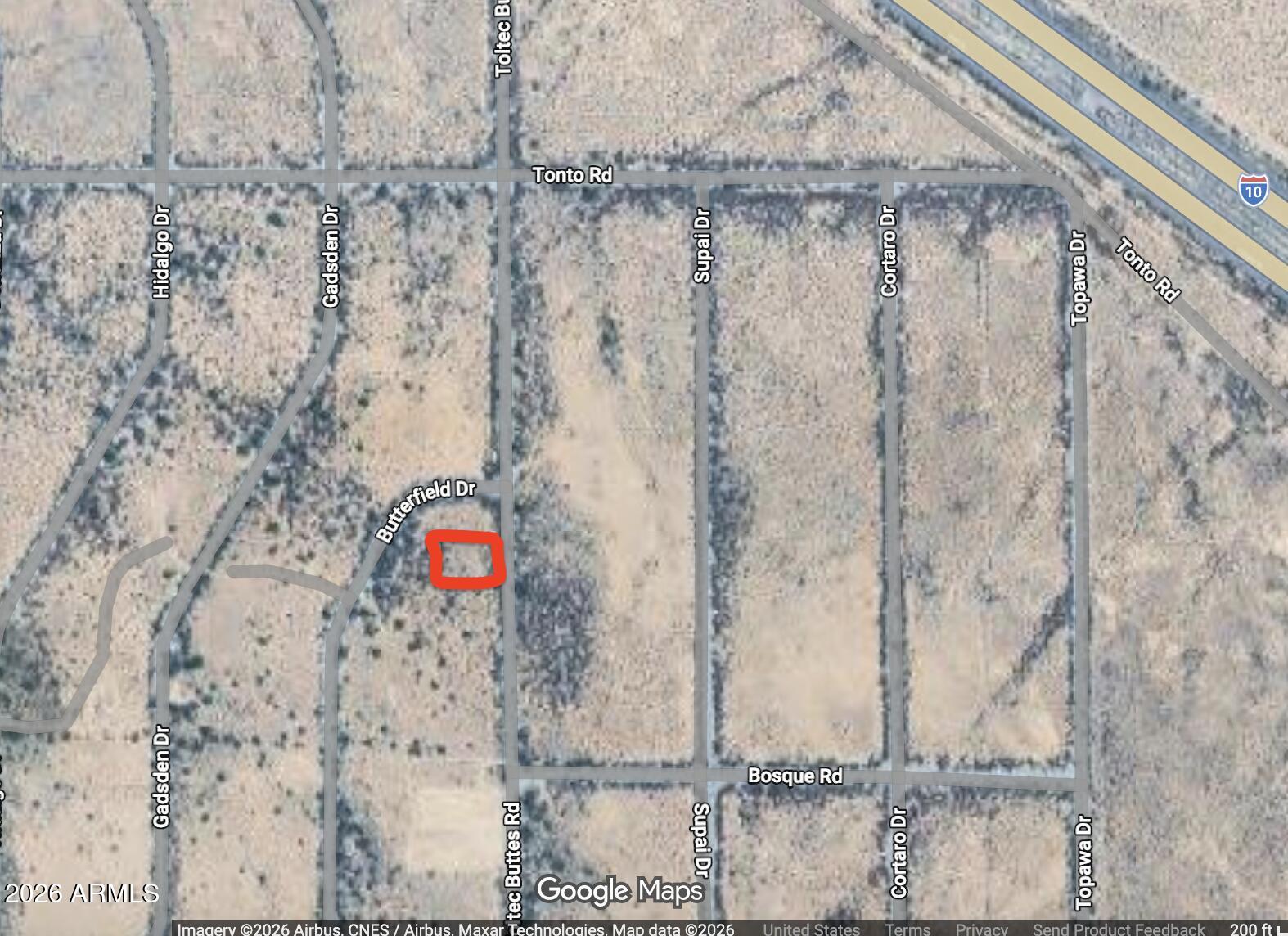 TOLTEC/ARIZONA VALLEY UNIT FOUR - Land