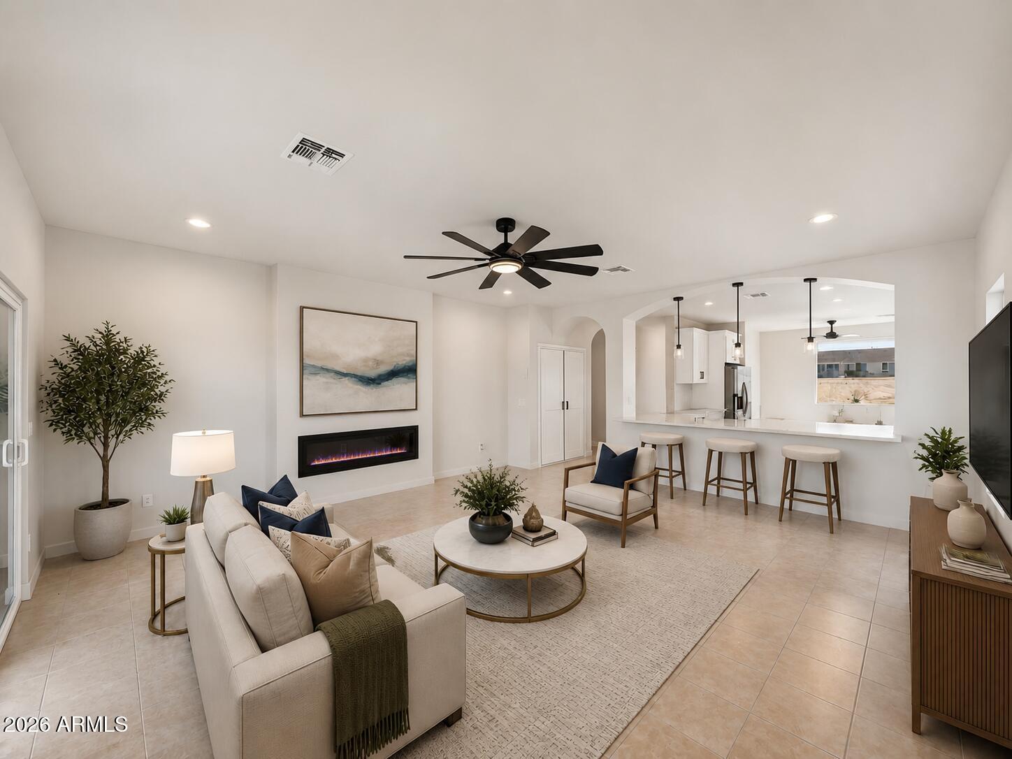 Looking for space, quality, and freedom? This BRAND NEW custom home checks every box! Sitting on a fully usable 1-acre NO HOA lot and located just 7 minutes from the freeway, you'll enjoy the best of country living with city convenience.

From the upgraded finishes to the thoughtful craftsmanship, every detail was designed to impress. Highlights include foam insulation for energy efficiency, a tile roof, dual-pane Low-E windows, oil-rubbed bronze hardware, canned lighting throughout, ceiling fans in every room, a water softener, and a beautifully appointed kitchen that's sure to become the heart of the home.

Retreat to the spacious primary suite featuring a custom walk-in closet with built-in shelving, then step outside to the oversized covered patio overlooking your wide open acre re for your lifestyle demands. Homes offering this much land, this level of quality, and NO HOA are becoming increasingly hard to find!