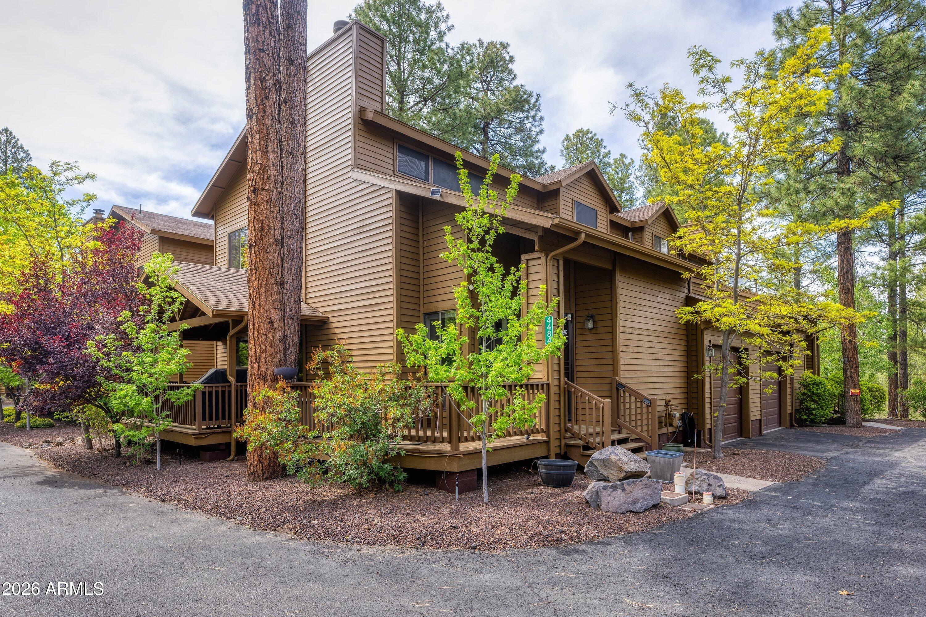 Experience mountain living at its finest in this beautifully furnished Stone Pine Townhome located in the highly desirable Pinetop Country Club. Offering 3 bedrooms, 2.5 bathrooms, and 1,783 sq ft, this move-in-ready retreat features a spacious and inviting floor plan with a loft that provides plenty of room for guests, a game area, or additional living space. The primary suite is conveniently located downstairs for comfort and privacy. The updated kitchen is designed to impress with stainless steel appliances, upgraded countertops, and thoughtful finishes that blend mountain charm with modern style. Whether preparing meals for family gatherings or entertaining friends, the kitchen flows seamlessly into the warm and welcoming living area featuring a cozy fireplace for the crisp mornings Step outside and enjoy multiple outdoor living spaces, including a private side deck perfect for relaxing in the cool pines and a welcoming front deck ideal for BBQs, morning coffee, or unwinding after a day in the mountains. Sold furnished for added convenience, this exceptional townhome also includes a one-car garage and offers the perfect combination of comfort, style, and carefree mountain living.

Living in Stone Pine offers the perfect blend of mountain charm, low-maintenance living, and access to everything people love about Pinetop. Located within the highly desirable Pinetop Country Club area, Stone Pine townhomes are known for their rustic mountain architecture, tall ponderosa pines, and peaceful setting tucked into Arizona's White Mountains.

Residents enjoy a true four-season lifestyle with cool summers, crisp fall colors, winter snow, and mild spring weather. Many homes feature covered decks, fireplaces, vaulted ceilings, and wooded views that create the ideal cabin-style retreat without the maintenance of a large mountain property. The community is especially popular for second homes, vacation rentals, and full-time residents looking for a lock-and-leave lifestyle.

One of the biggest draws is the proximity to outdoor recreation. Stone Pine is near hiking and biking trails, fishing lakes, horseback riding, skiing at Sunrise Park Resort, and direct access to National Forest areas for endless exploring. Several listings highlight being just steps from the forest, making it ideal for nature lovers and outdoor enthusiasts.

Golf is another major lifestyle feature. Owners are close to both Pinetop Country Club and Pinetop Lakes Golf & Country Club, giving residents access to mountain golf courses surrounded by towering pines and cooler temperatures than the Valley.

People love Stone Pine because it feels private and peaceful while still being conveniently close to restaurants, shopping, and everyday essentials in Pinetop-Lakeside. It offers the relaxed mountain-town atmosphere buyers are searching for, whether they want a weekend escape or a year-round home in the White Mountains.