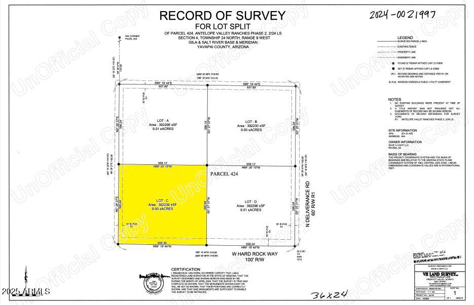 ANTELOPE VALLEY RANCHES UNIT 2 - Land
