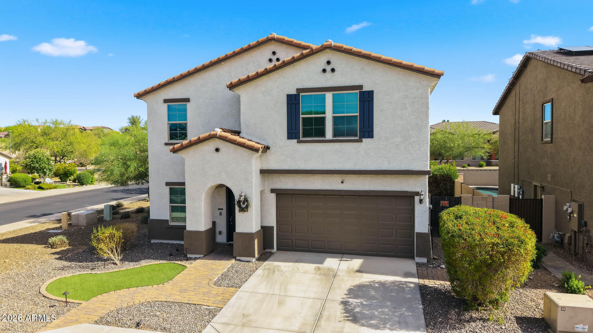 STOP THE CAR, this is the Peoria home you have been looking for!
Featuring 4 large bedrooms, PLUS a flexible extra room ideal for a guest room, office, gym, or  Den. This beautifully updated Corner lot home has it all. Dive into your fresh sparkling pool, enjoy low HOA fees, and take advantage of top-rated schools nearby. 
The remodeled kitchen is perfect for entertaining, the exterior has brand new paint, and every oversized bedroom has large closets. Stylish, spacious, and MOVE IN READY...won't last long.