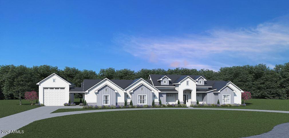 To Be built VIP Custom Home with the following extras Oversized Tile Shower at master with His and Hers entry door and 3/8'' wall of glass, Free Standing Tub at master with deck mounted Faucet, 72'' Linear Fireplace with decorative surround at Great room16' Center opening slider with clear view screens at Great room, Thermador Appliance allowance, Columns Style Fridge/Freezer units at Kitchen with Panel ready Doors and hardware, Double Oven, Cooktop, Hood & dishwasher for kitchen.
Designer Upgrade for Quartz or Granite Tops at Kitchen and Master Bath Includes Designer Level tile in all locations except bedrooms, closet & theater. Designer
Level Carpet allowed for those areas.
Designer Level Plumbing and much more.