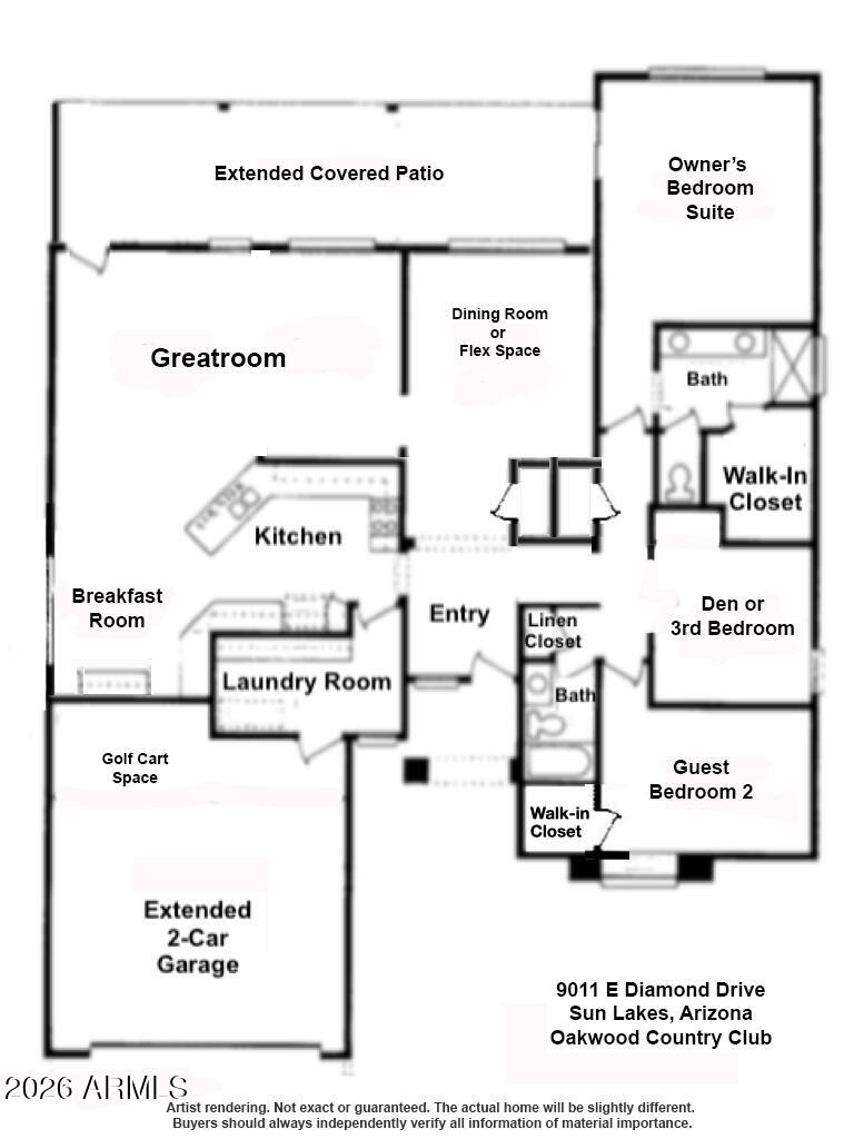Oakwood Country Club - Active Adult 40/55+- SUN LAKES UNIT THIRTY-SIX - Residential