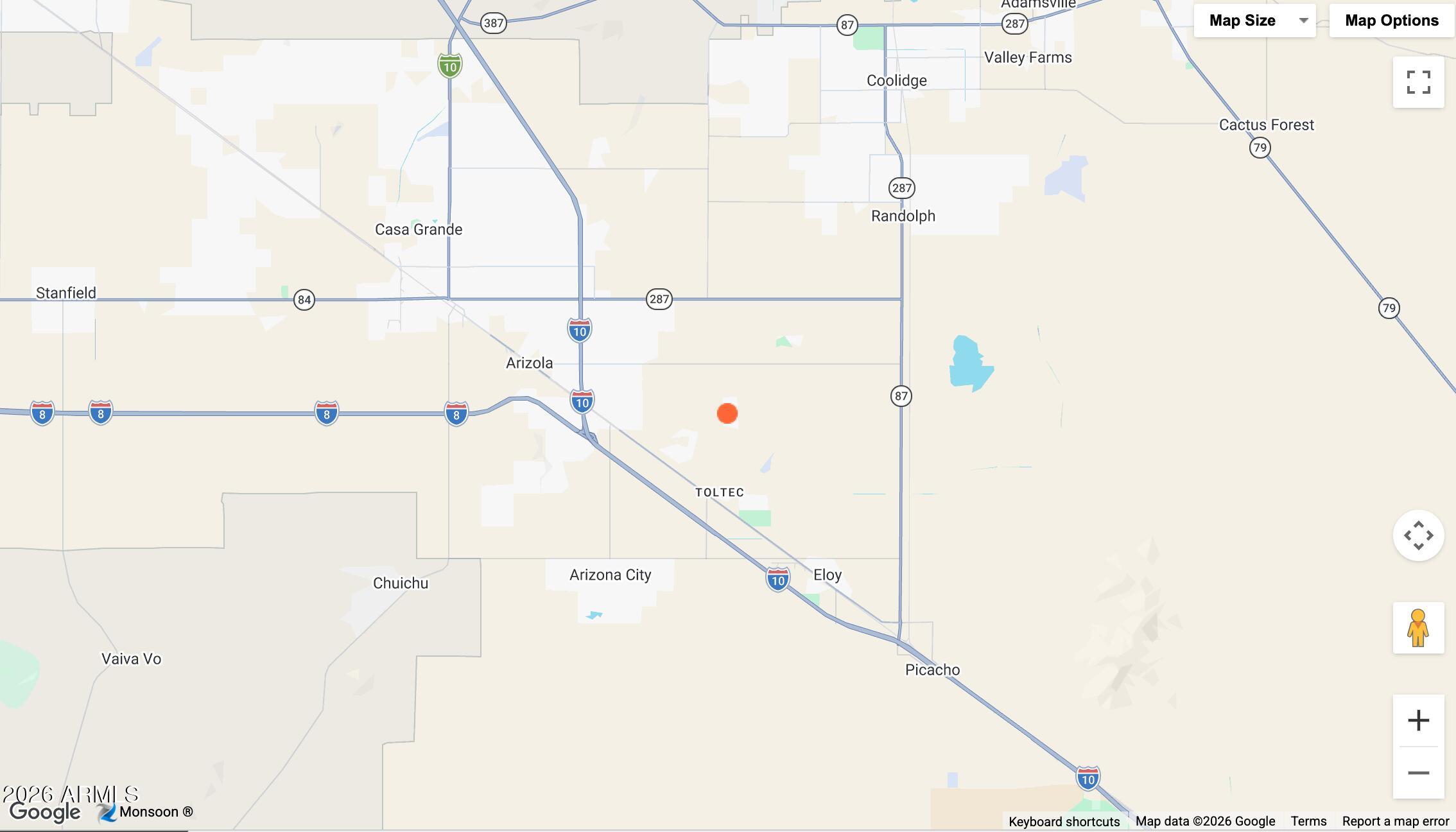 TOLTEC/ARIZONA VALLEY UNIT NINE - Land