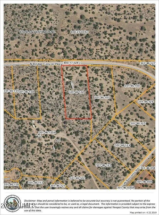 BRIDGE CANYON COUNTRY ESTATES UNIT 21 - Land