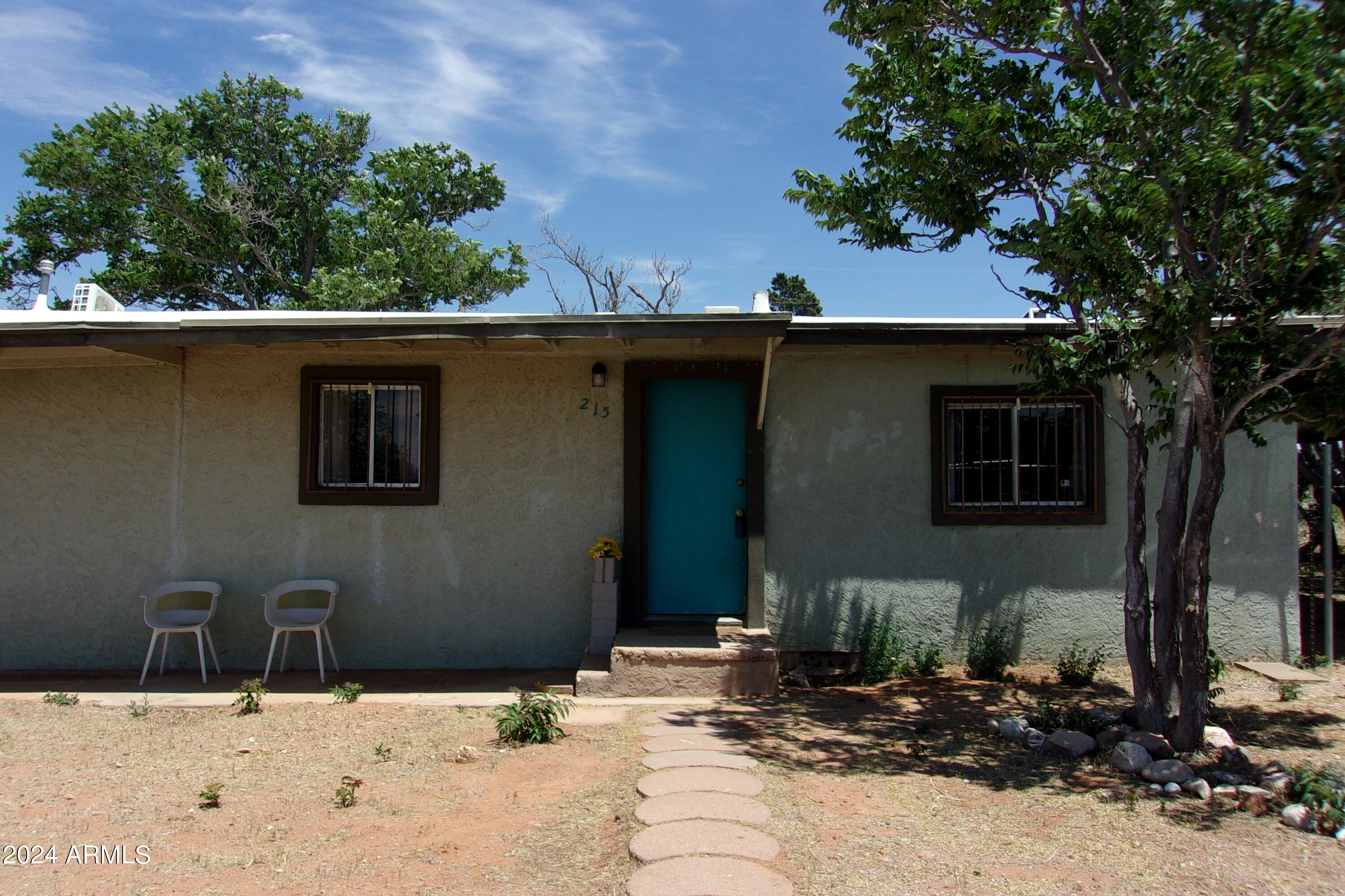 Property needs little TLC three bedroom two bath with fairly large backyard.  Close to Fort Huachuca.