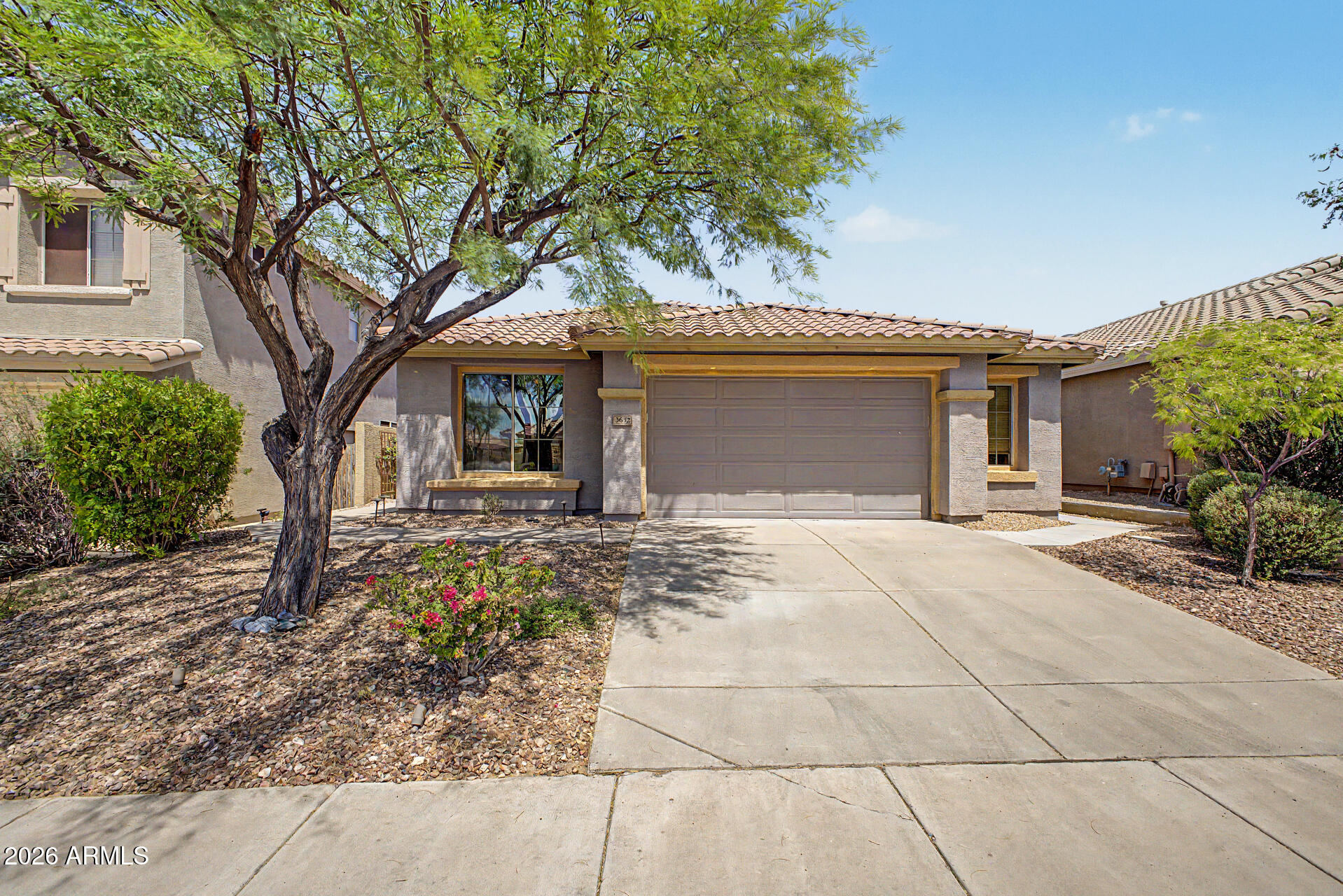 Welcome to 3632 W Denali Drive - where thoughtful updates meet effortless Arizona living.

This beautifully refreshed home offers peace of mind with major system upgrades already in place, including a 2018 Trane 4-ton A/C unit, a newer 50-gallon water heater, and a water softener. Inside, you'll find tile & laminate flooring, creating a clean look that's both stylish and easy to maintain. The open layout flows seamlessly, making everyday living and entertaining feel natural and inviting.

Step outside and enjoy a backyard designed for true Arizona living. Whether you're hosting friends or enjoying a quiet evening under the desert sky, this space delivers. 

Location is just as impressive - situated  near a trailhead, park, and an array of community amenities, you'll love the convenie lifestyle this home offers. Nestled in the desirable Parkside community with low HOA fees, this is the perfect blend of comfort, value, and location.

A move-in ready opportunity you won't want to miss.
Professional photos to come!
