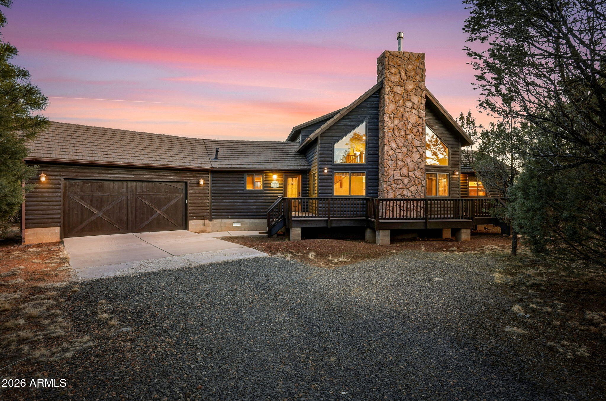 MOTIVATED SELLER, BRING ALL OFFERS
Mountain Chalet Retreat in Private Air Park
Escape to the mountains in this stunning chalet-style cabin offering 2,065 sq. ft. of warm, rustic elegance on a beautifully treed 0.76-acre corner cul-de-sac lot.
This thoughtfully designed 3-bedroom (loft is being used as a 3rd bedroom), 2-bath split floor plan home features a huge loft -- perfect for guests, a home office, or additional living space.
Step inside and be wowed by:
✨ Soaring vaulted tongue-and-groove ceilings
✨ Gorgeous peel pole log railing
✨ Warm wood-stained doors and trim throughout
✨ A dramatic wall of windows bringing the outdoors in
✨ Floor-to-ceiling rocked gas fireplace in the living room The spacious kitchen is designed for gathering and entertaining, complete with: " Stainless steel appliances
" Center island for hosting dinners
" Two pantries
" Granite countertops
The primary suite is a private retreat featuring:
=% Cozy gas fireplace
=W Large walk-in closet
Additional highlights include:
  Large laundry room with cabinets & broom closet
  Multiple decks and balconies to enjoy cool mountain summers
  Beautiful wooded setting offering privacy and serenity
Located in a private air park community, this property includes:
   Fly-in and landing rights
   Public tie-down for your plane
á Clubhouse
¾ Tennis courts
Whether you're a pilot, mountain lover, or simply seeking a peaceful retreat with character and charm, this one-of-a-kind property offers lifestyle, comfort, and adventure all in one.
=° Offered at $569,777
Schedule your private showing and experience mountain living at its finest.