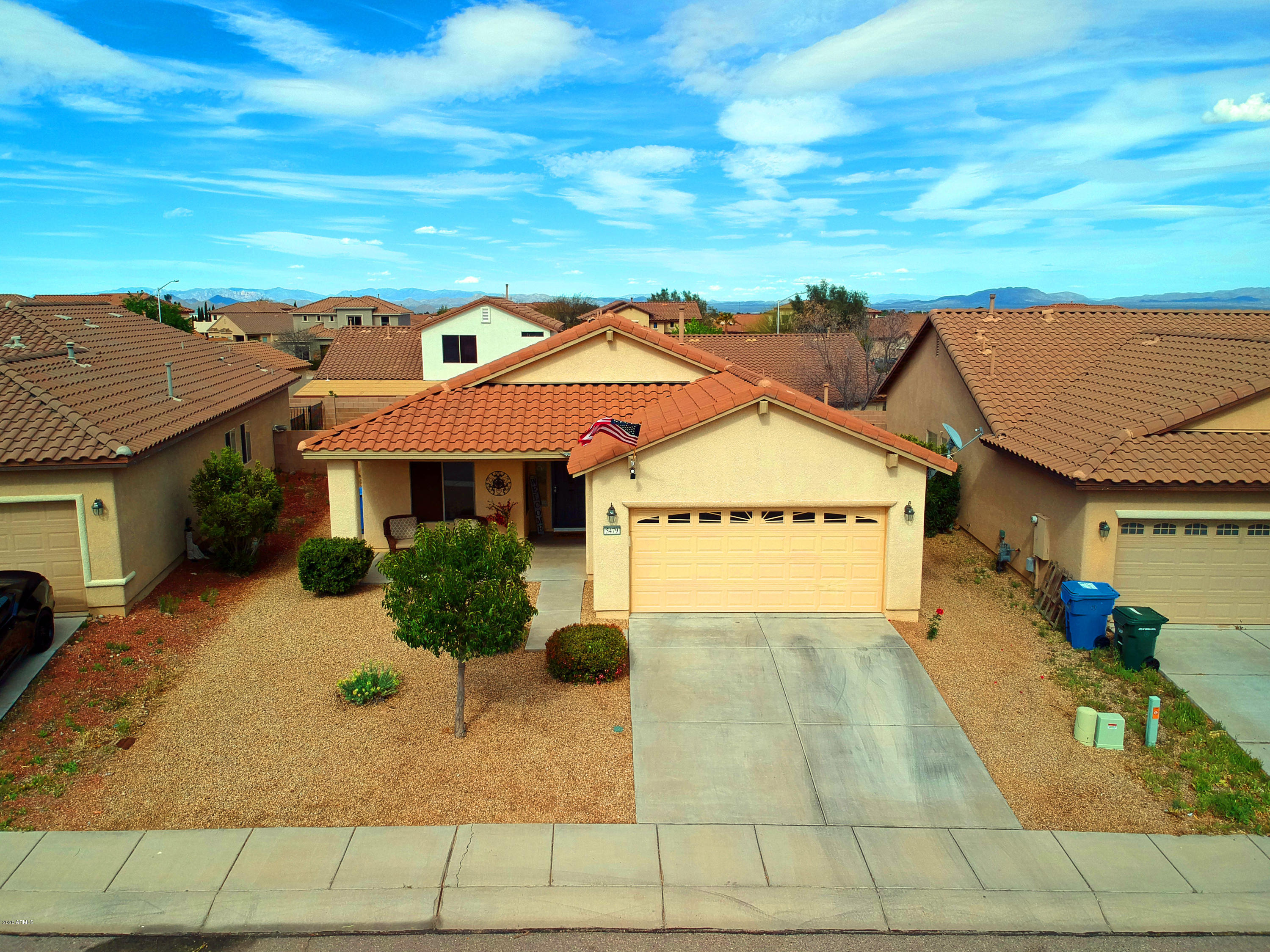 Don't miss this gorgeous  RL Workman home that displays PRIDE in ownership!  This very attractive floor plan features an open floor plan with granite countertops in the kitchen and bathrooms and tile floors in most of the home.  Walk into the large kitchen with breakfast bar, lots of cabinets and counter space and gas range that opens into the large great room.  The master suite includes french doors at the entry, both shower and garden tub in the bathroom and large walk-in closet.  The covered patio is perfect for entertaining and the backyard ready for you to make it your own!  Located in one of the best school district in Sierra Vista, the home is perfect for a family with young children and is close to the neighborhood park and minutes from shopping!  Priced to sell!  Call TODAY!