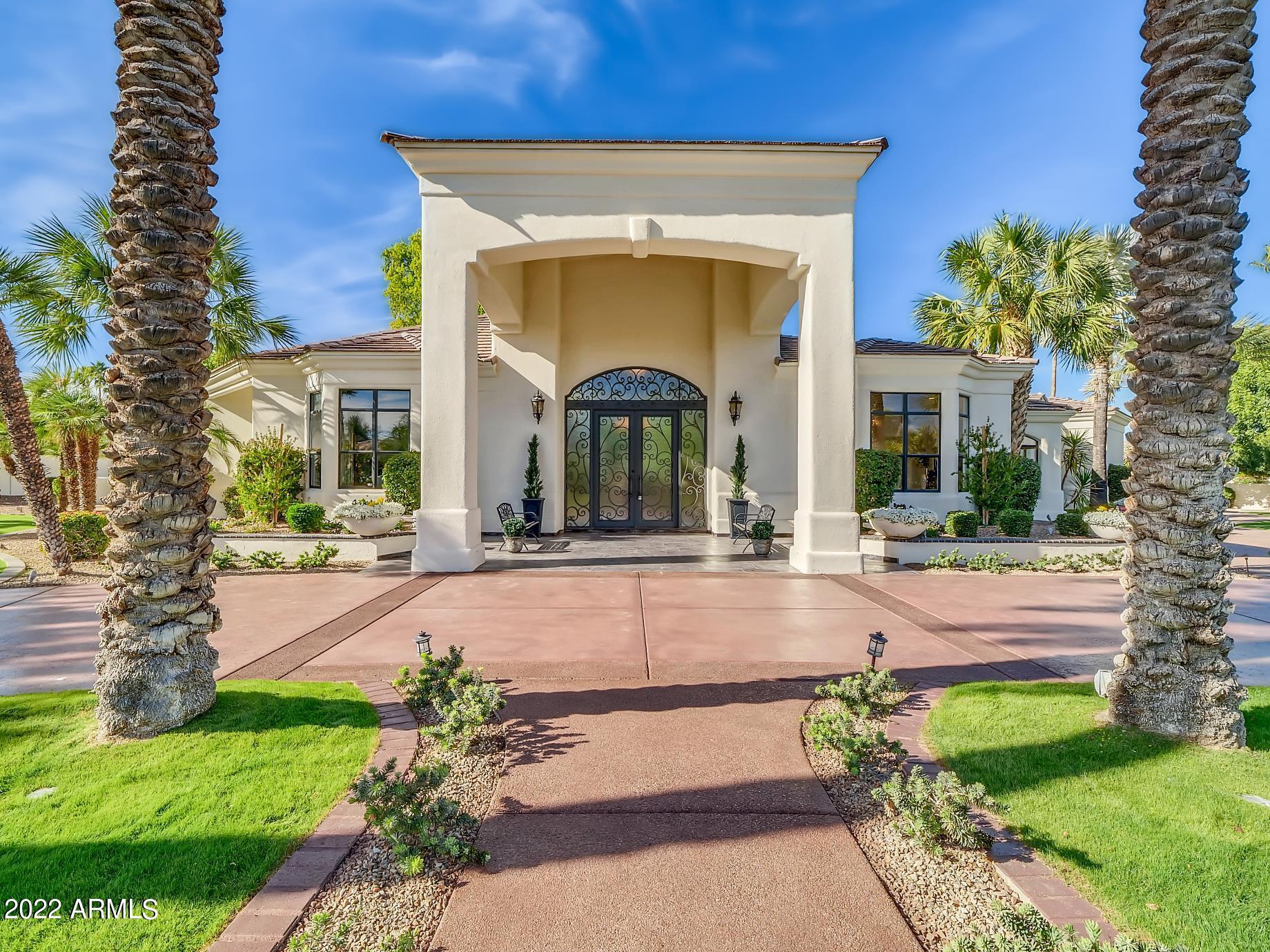 Beautiful estate located in the coveted twenty-home community of Cheney Place.  This home features a dramatic FP wall in family room, fresh paint inside & out, quartz countertops with a stunning back-lit kitchen island. High ceilings & spacious rooms abound. Newly installed Control4 home automation system as well.(see additional remarks) The estate also has a 1300sq.ft. detached guest house perfect guests or multi-generational living. The backyard is a sprawling oasis with heated pool & spa sheered water wall with water & fire bowls, gazebo with FP, outdoor kitchen area & so much more! Leverage Technology group was commissioned to pre-wire the home with a structured cabling package to support all types of technology. A control4 home automation system was installed to control lighting, audio, video, security, thermostats & other devices. Also networked to provide cyber-secure Wi-Fi & internet throughout the home.
