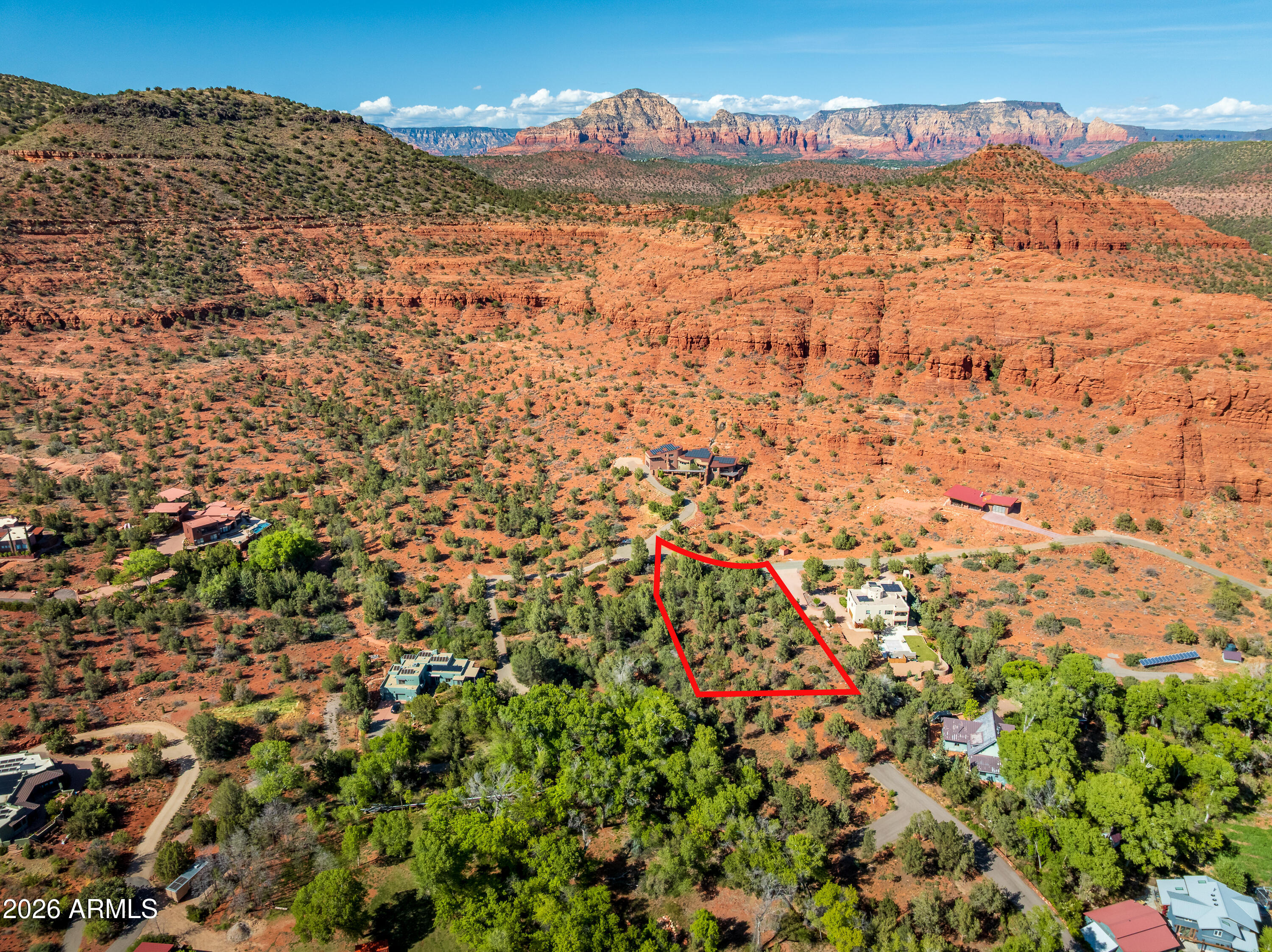 Estate sized lot in the shadows of towering red rock walls in a quiet enclave at the bottom of the Red Rock Loop Road.  Design a home to take advantage of the ridiculous red rock views and build on your schedule - no timeline for construction.  Relatively flat, easy build site with oversized lots - so lots of elbow room between your potential new home and your neighbors.  There's some newer, high quality construction in the immediate neighborhood, so your custom designed home will look in line with nearby homes.