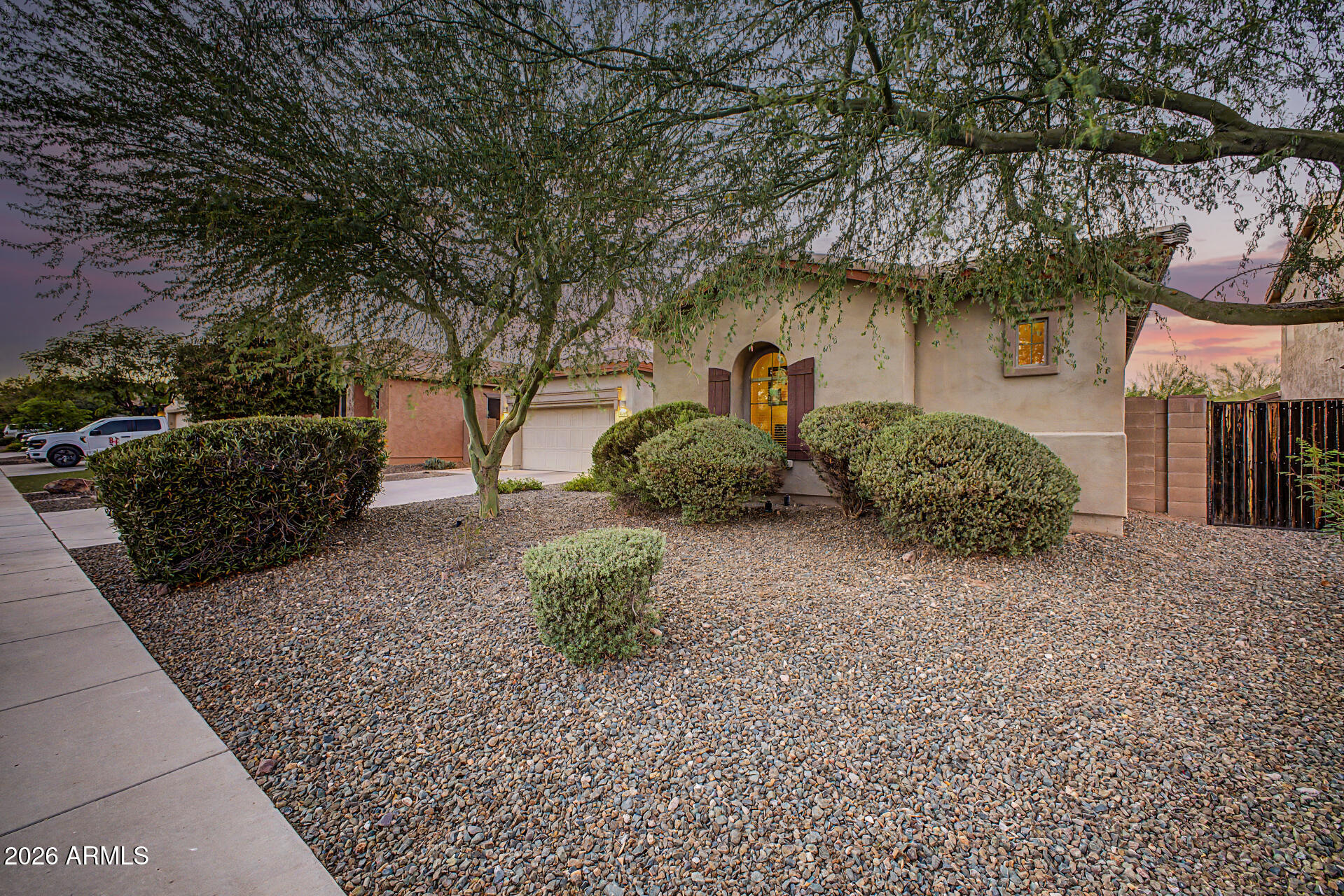 Absolutely gorgeous,  single-story home situated on a beautiful view lot backing onto walking paths. This property features extensive upgrades throughout, including:

  - Interior Finishes: Diagonally laid tile with custom entry work, upgraded carpeting, plantation shutters, wood blinds, and vertical treatments on sliding doors.
  - Kitchen: Granite countertops, kitchen island with pull-out shelves, under-cabinet lighting, and professional finished cabinets.
  - Appliances: GE Profile stainless steel suite featuring an electric cooktop, double ovens, built-in microwave, and a pantry.
  - Master Suite: Bay window, private slider to the back patio, slate tile in the master bath, a whirlpool tub, and a spacious walk-in closet.