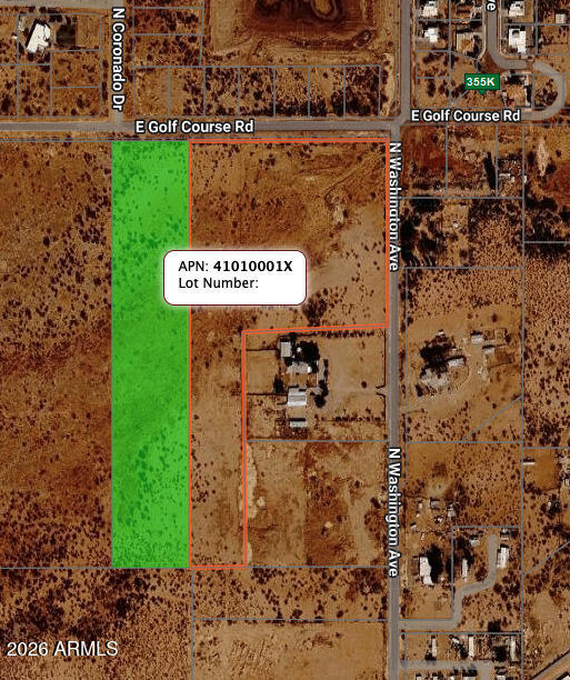 Large parcel in great location north of Douglas.  AS-IS sale, seller may carry.