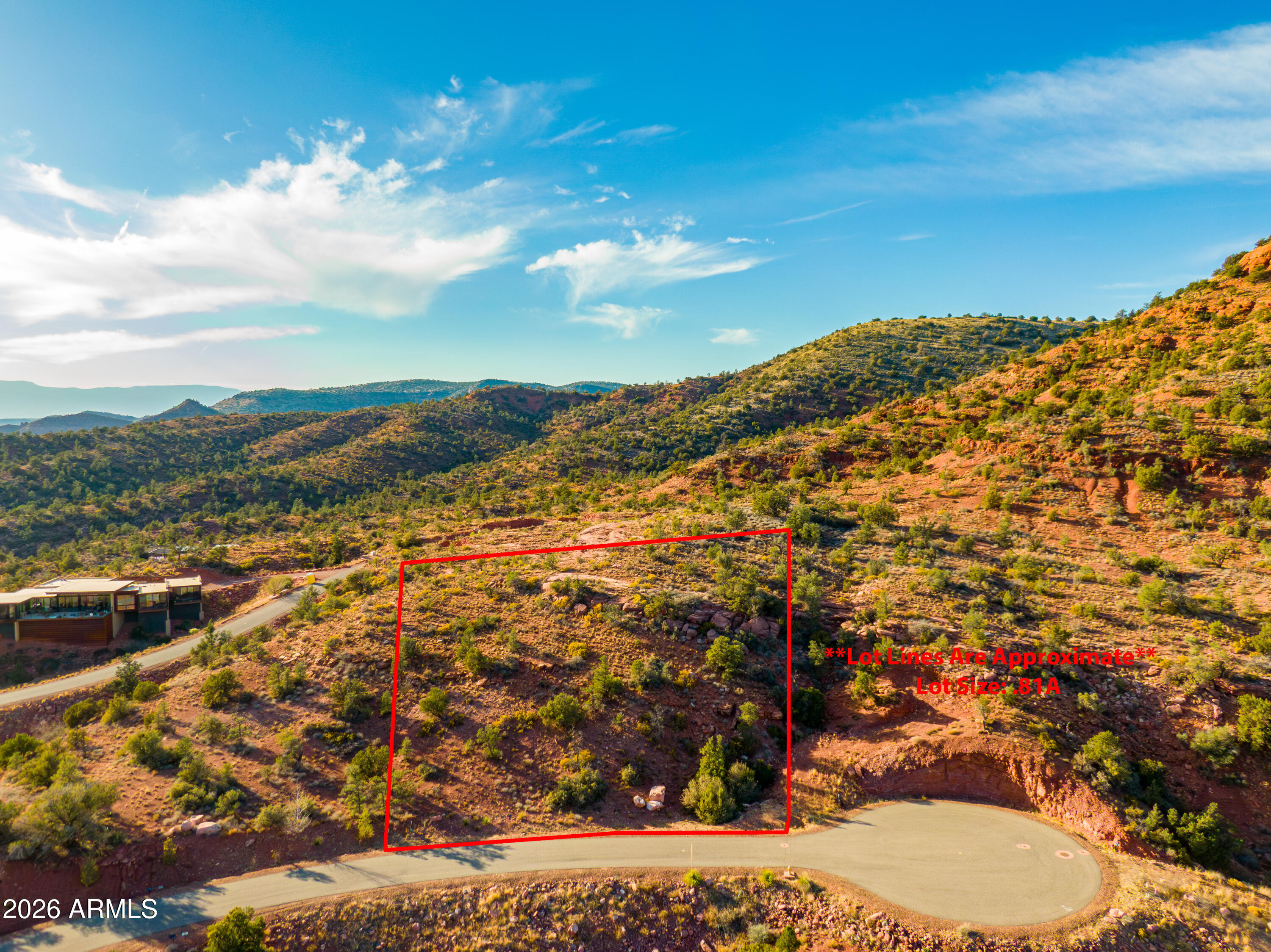 Experience the peak of Sedona living with this stunning 0.81-acre lot in the prestigious Mystic Heights subdivision, where breathtaking red rock vistas and unmatched serenity await. This beautiful property offers the opportunity to build your dream home amidst Sedona's breathtaking red rocks. This lot boasts extraordinary views from every angle! Mystic Heights is a 40 acre subdivision bordered by national forestland, making it a haven for outdoor enthusiasts. Explore endless hiking and mountain biking trails right at your doorstep, or take a short drive to the sparkling waters of Oak Creek for a refreshing swim. Plus, the vibrant shops, art galleries, and restaurants all within a few miles. You have to see this property in-person to truly appreciate it!