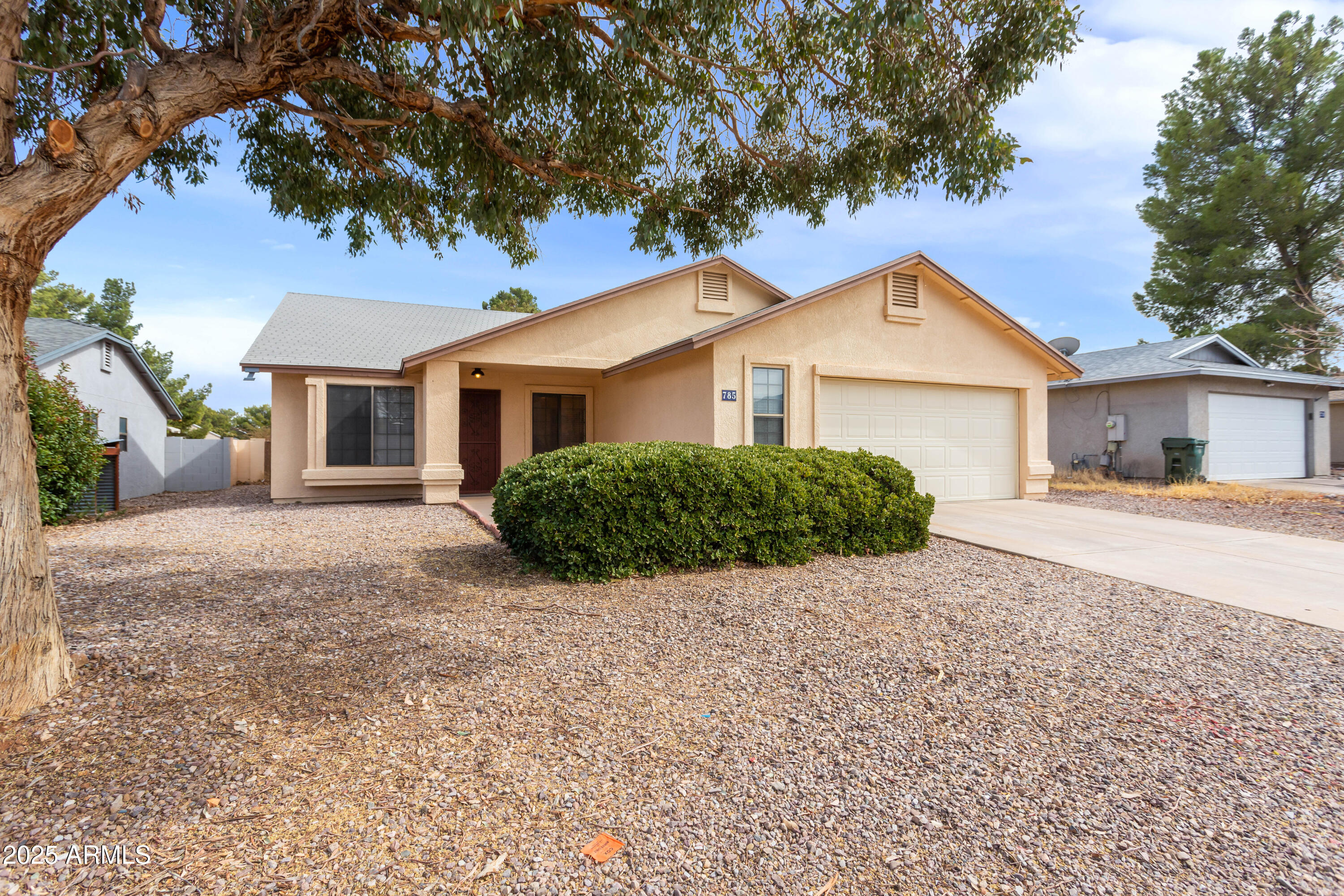 You have been looking for this one!! Beautiful home with 3 bedrooms plus bonus room that has a closet, 2 bathrooms and 2 living rooms! Front room is connected to bonus room currently being used as an office. 2nd living room is off of the stunning updated kitchen with new counter tops and more. House has newer window treatments, AC, light fixtures, bathroom vanities and paint to just name a few improvements these sellers showed in their pride of ownership. Step outside to the very comfortable and thoughtfully designed landscaped backyard. Garage is 2 1/2 car allowing for extra storage. This home is one to fall in love with!
