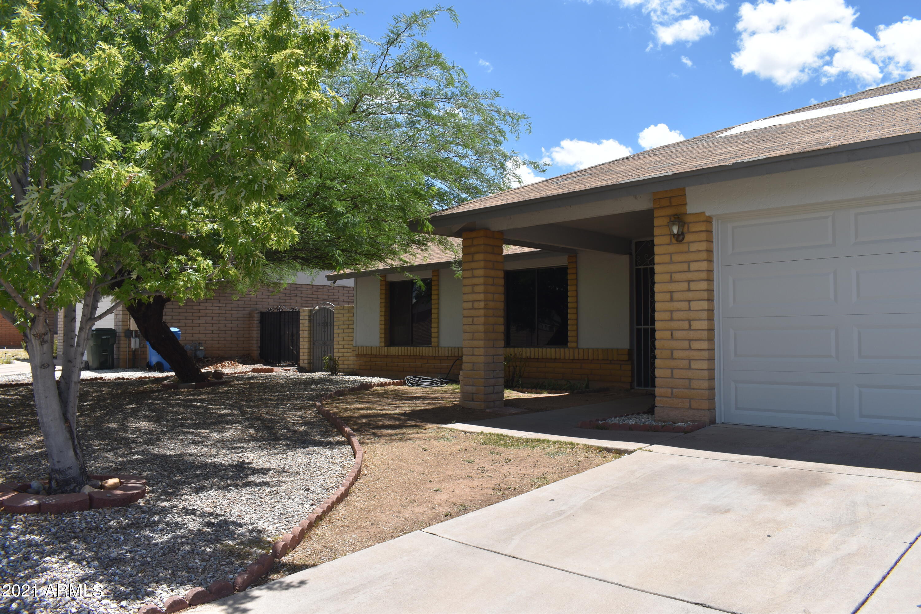 You can stop looking for your home because THIS IS IT!! This bright and inviting floor plan is perfect for all your needs. Large living room with vaulted ceilings,  Great sized kitchen and dining room with breakfast bar and new appliances. The front yard is full of mature trees to provide ample shade on these hot summer days. Large flower bed or vegetable garden ready to be loved and a storage shed for that extra space. This home has been repainted inside and out, new carpet in all 4 bedrooms and is in the process of receiving a new roof. You don't want to miss out, call NOW for your showing!