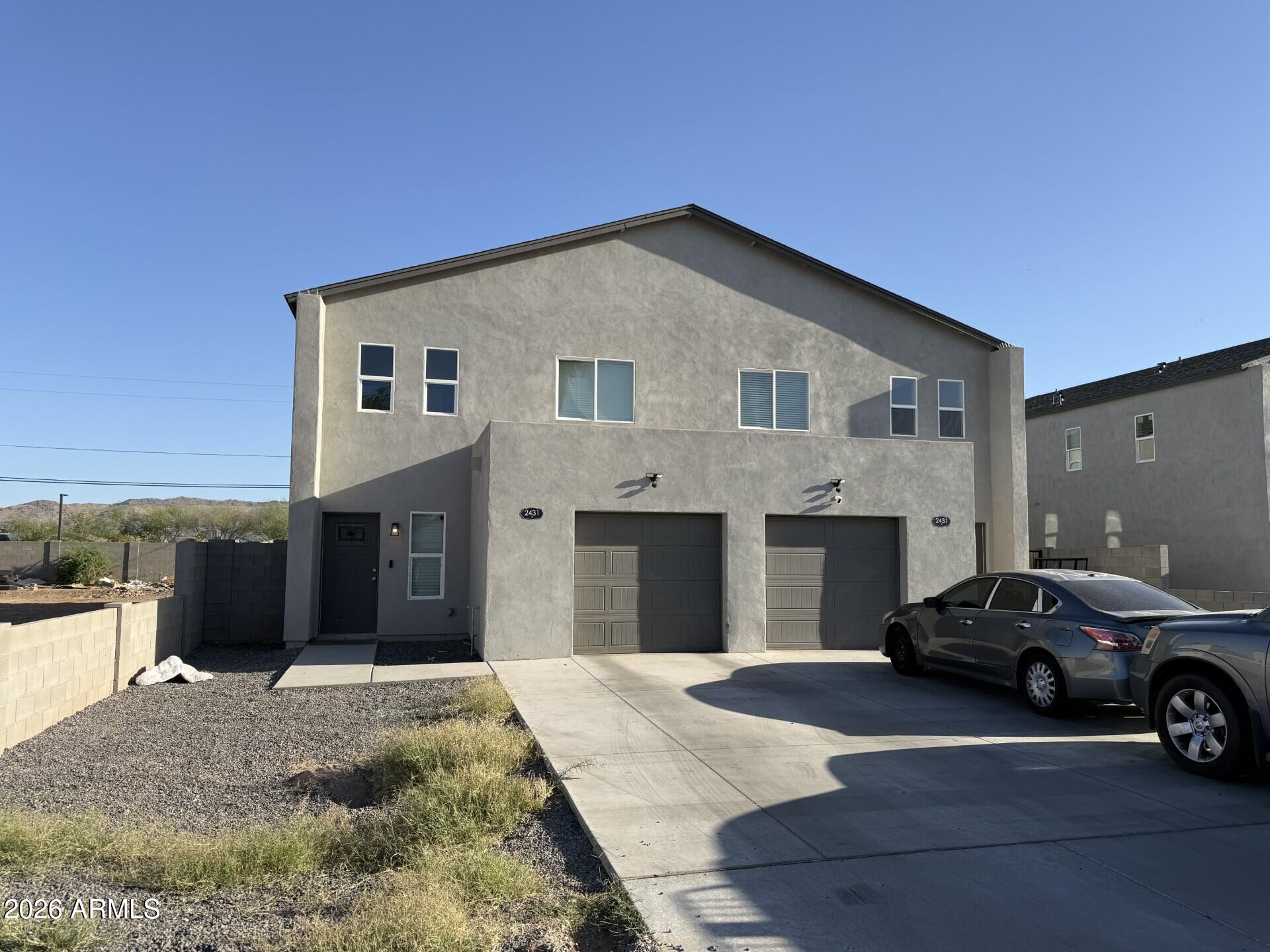 1 of 2 side-by-side duplexes built in 2025; 2-story; 2-car tandem garage; 3-bedrooms, 2.5 baths. currently rented at $2300 per unit; Fully occupied and stabilized. Excellent tenants. 6% Cap rate; generates $43,000 per year based on trailing 12 month expenses. Owner pays water. Surprisingly high-end finishes including plank tile, Samsung stainless appliances, 42'' cabinets, dual pane windows, tiled shower surrounds. This is available by itself, or as part of a package of 8 duplexes built and owned by this seller, all occupied.. Excellent condition.