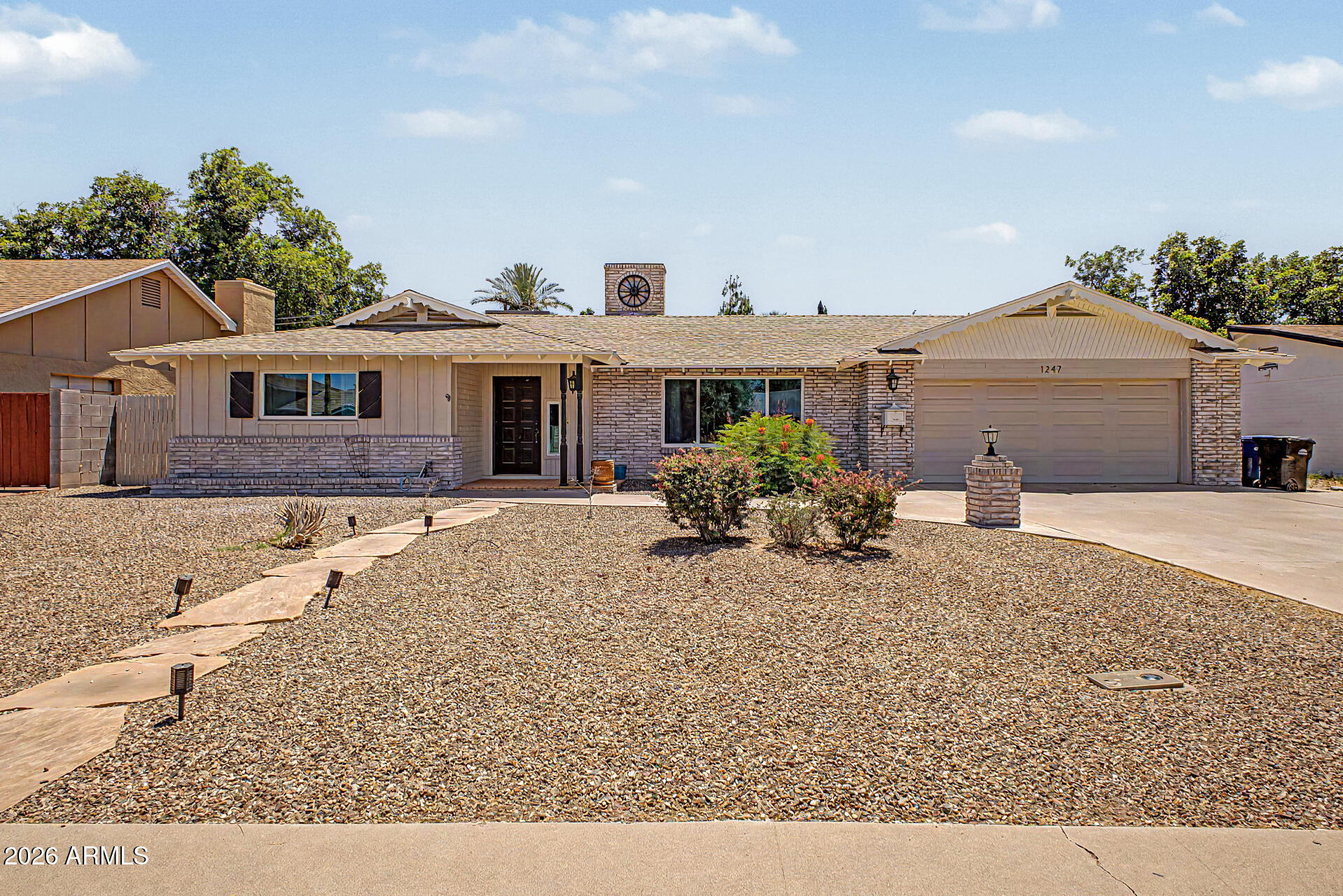 Step into this charming single-story Mesa retreat. This upgraded & well-maintained home offers 3 bedrooms, 2 baths, a 2-car garage with a detached storage. The patio is ideal for shaded afternoons and entertaining. The backyard workshop provides space for projects or extra storage. 

Practical comforts and easy living define the property. Ample storage throughout, a thoughtful layout, and convenient access to the 202 and 101 freeways. Enjoy nearby recreation and amenities within minutes-Riverview Park, Mesa Country Club, Mesa Riverview shopping, Sloan Park (Spring training), Hohokam Stadium, and local dining and retail. A rare blend of convenience and character in a prime Mesa location. Move in and start enjoying the lifestyle you've been seeking! Photos will be posted 05/22/2026
