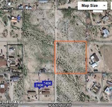 Fabulous lot with mountain views. Build your dream home here. Lot can also be divided. Easy access to Buckeye, Goodyear, 1-10 and 303.