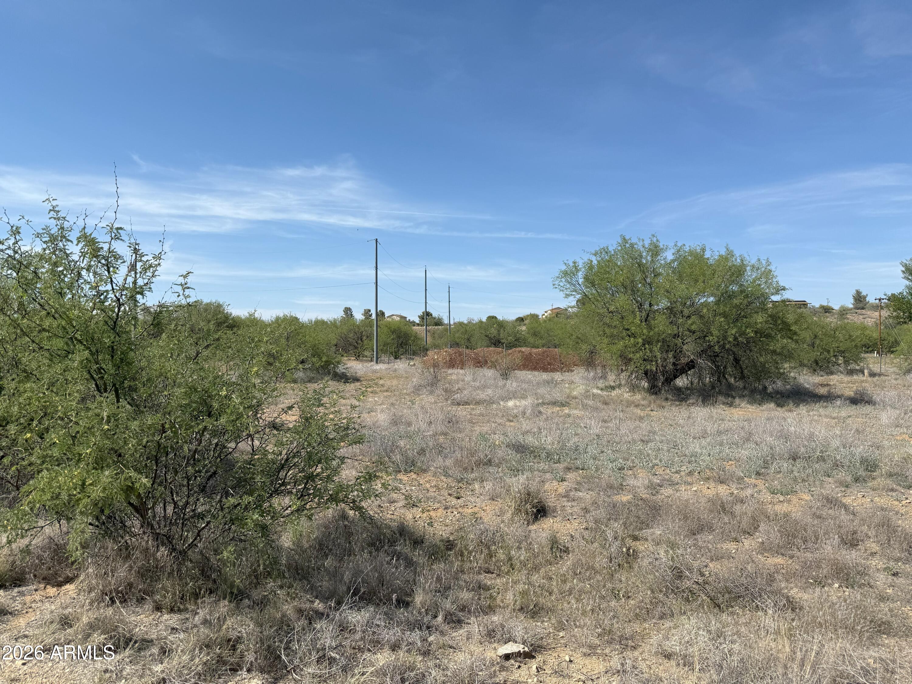 Nice location for your next home in the community of Cordes Lakes.  No HOA.  The community has a private water company, power and there is a paved road that leads to the turn off for Cordes Circle  Level site makes it easier to develop.  Work with Yavapai County  on steps to take to build in this particular area and you will have a wonderful spot to enjoy for years to come.  Cordes Lakes is located approx 40 min from Phoenix and has many amenities including gas stations, library, dollar stores and more.