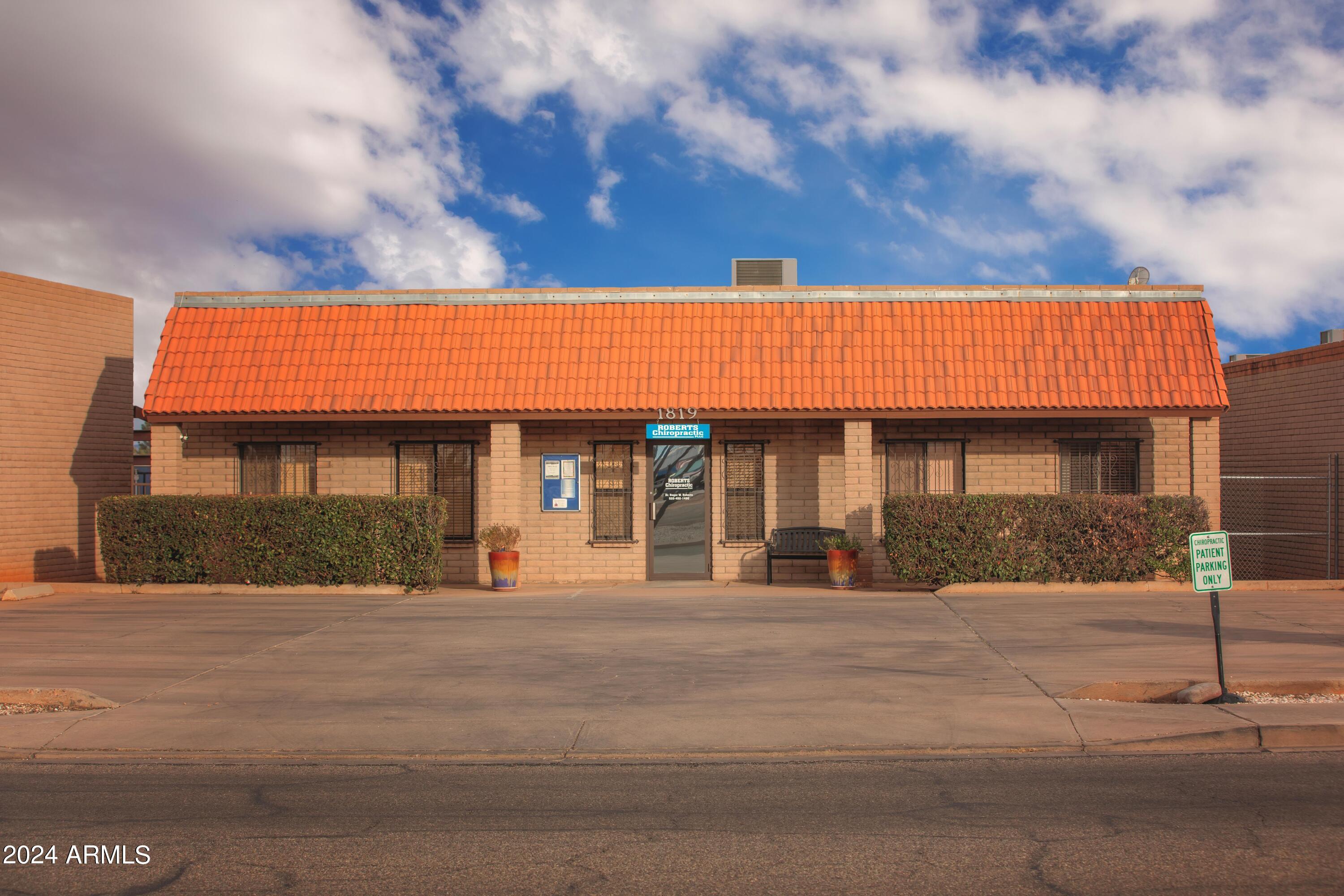 This 1799 sq ft medical building is centrally located in the coveted Paseo San Luis commercial district. This property was beautifully remodeled in 2017 and incorporates a reception area, four exam rooms, computer room, break room, private and public restroom, and offices.  It is perfectly equipped for a chiropractic or dental practice (air and water plumbed in floor of each exam room). Come take a look to start your own business venture. Call today!

This listing is for the building listing only. The shed in the back does not convey. The property is cross listed with MLS # 6666245 for a chiropractic practice, equipment and building.