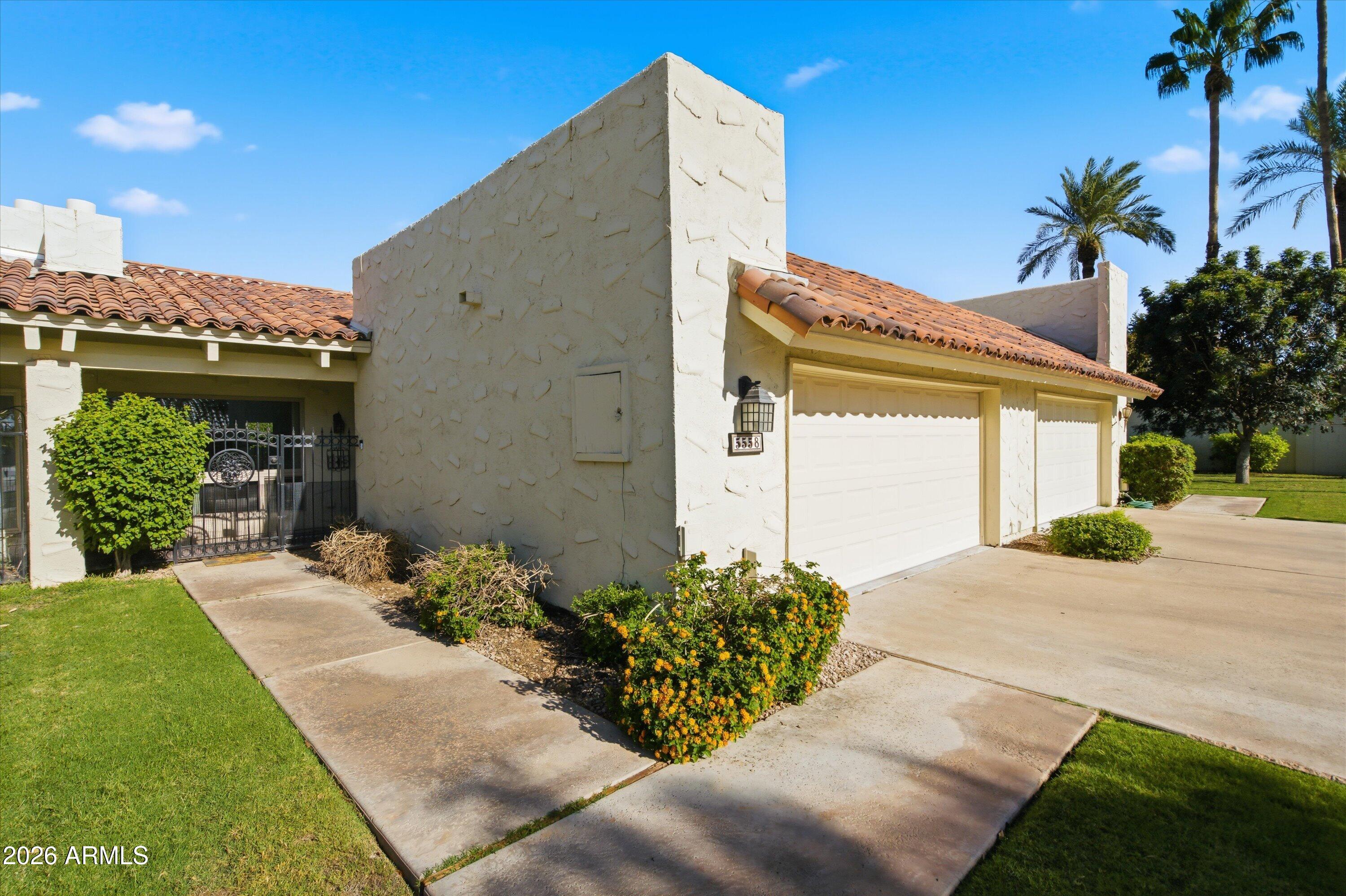 Unbeatable value in the highly coveted 85253 zip code! Nestled within a quiet, serene Paradise Valley neighborhood, this exceptional home offers the perfect blend of resort-style tranquility and urban convenience. Outdoor enthusiasts will love being within walking distance to the iconic Cholla Trailhead, while urbanites will appreciate being located just minutes from top-tier dining, the vibrant charm of Old Town Scottsdale, and luxury shopping at Scottsdale Fashion Square.Step outside into your own private backyard oasis, complete with a large covered patio and mature, fruit-bearing apricot and pomegranate trees--offering fresh fruit and beauty right at home. Properties offering this rare combination of premium location, stunning views, and incredible value do not last long.