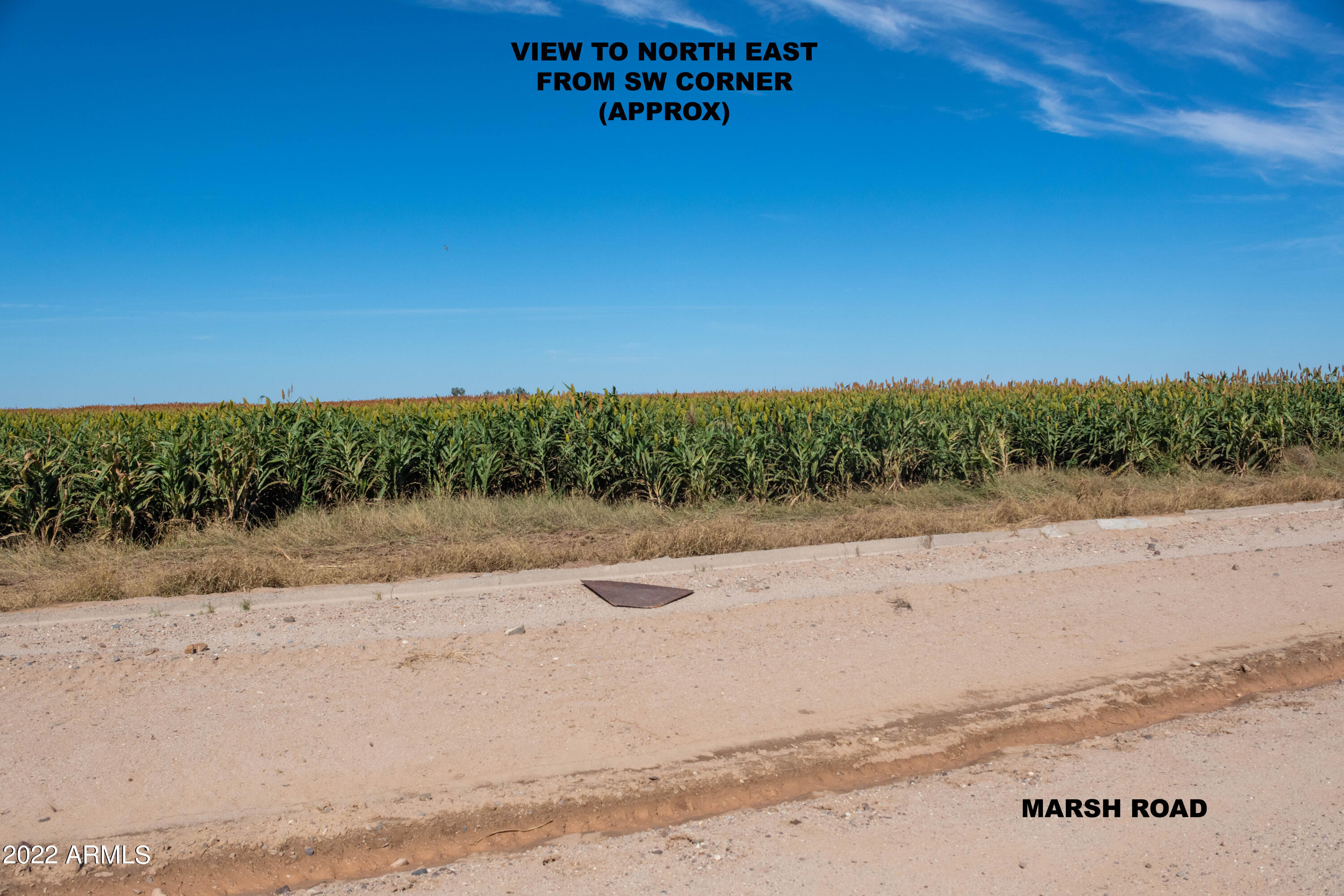 79+ IRRIGATED ACRES WITH RECENTLY PAVED MARSH ROAD ADJOINING....DO THE MATH... GREATEST DEAL IN CASA GRADE!!!    WHILE CASA GRANDE IS EXPLODING WITH DEVELOPMENT,  HERE SITS AN AMAZING OPPORTUNITY TO INVEST IN THIS 79.16 ACRES (APPROX) JUST 2 MILES SOUTH OF INTERSTATE 8. PROPERTY HAS IRRIGATION WATER RIGHTS,  GENERAL RURAL ZONING THAT ALLOWS PROPERTY TO BE SPLIT.  ATESSA ULTIMATE MOTORSPORTS COMMUNITY IS UNDERWAY JUST 2 MILES EAST. VISIT ATESSA DOT COM TO LEARN MORE. LUCID MOTORS IS APPROX 5 MILES TO THE NORTH EAST ON THORNTON ROAD. SELLER MAY CARRY WITH RIGHT OFFER.