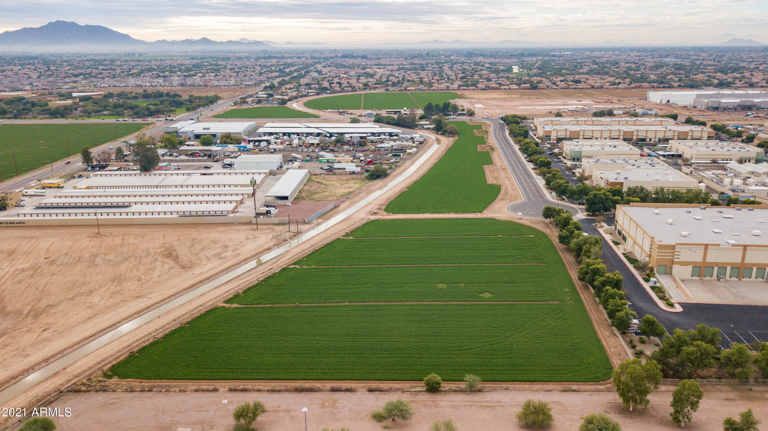 Look no further! This property is a developers dream! Frontage on the soon to be 6 lane Germann Rd and visibility from the Loop 202 South Freeway! Major improvements in the area such as the diamond interchange of Germann Rd, expanding it to 6 lanes and the addition of a freeway on/off ramp at Lindsay Rd and loop 202. The  addition of many new commercial, single family and multifamily properties within a 1 mile radius will bring businesses and patrons alike to this area. The increase in traffic and visibility make this property perfect for so many different businesses.