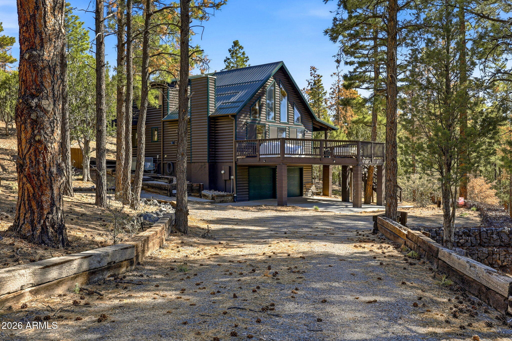 Enquire today for your private tour of this beautiful 3 bedroom, 2 bathroom cabin in Heber-Overgaard, set on an expansive 1.74-acre lot with no HOA. Surrounded by towering pines and offering incredible views, this property delivers the perfect blend of privacy and mountain living. Enjoy peace of mind with a brand new roof and brand new heating and cooling system. Ideally located near the highly sought-after Mogollon Airpark and just minutes from the national forest, you'll have endless access to outdoor recreation including hiking, fishing, and off-roading. Whether you're looking for a full-time retreat or weekend escape, this cabin offers space, serenity, and unmatched Northern Arizona charm.