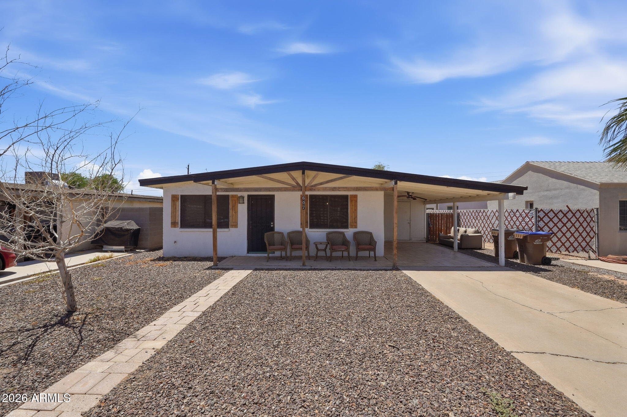 TENANT OCCUPIED AND IN A LEASE UNTIL 4/30/2027.  Located in an established neighborhood with easy access to local amenities, this 3 bedroom 2 bathroom home is a great investment opportunity.  The home has a covered carport, a separate storage room behind the carport, and a separate laundry space.  The front porch creates an inviting and ascetically pleasing curb appeal.

Whether you're looking to expand your rental portfolio or secure a property with existing occupancy, this home offers both functionality and investment potential.
