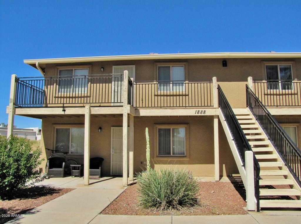 This 2BR/2BA, 1024 sq.ft. lower-level condo is centrally located in Sierra Vista, AZ minutes from Ft. Huachuca, shopping and PDS Elementary. The units come equipped with washer/dryer. Call today.