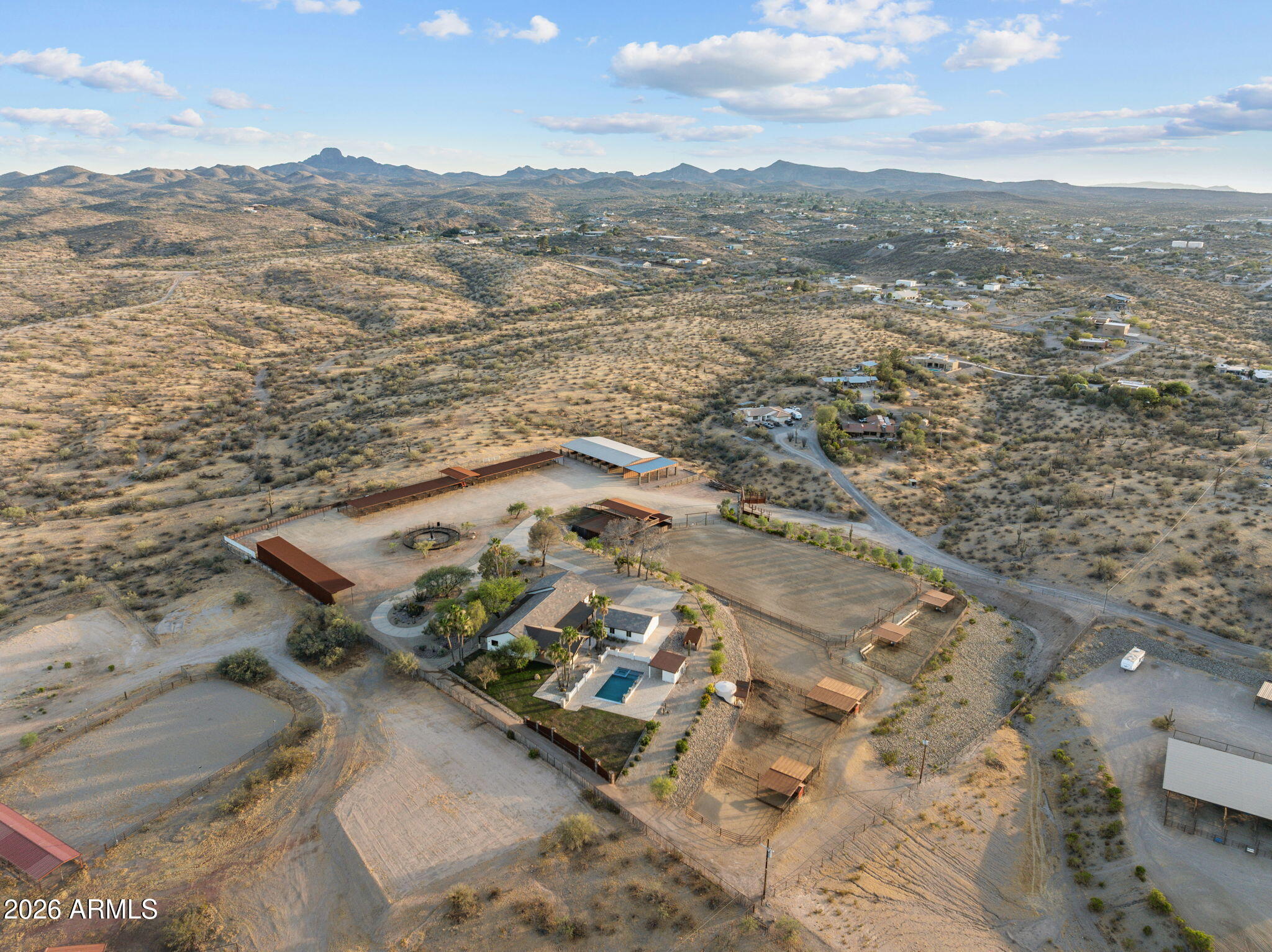 6.9 Acres with a full horse set-up - Residential