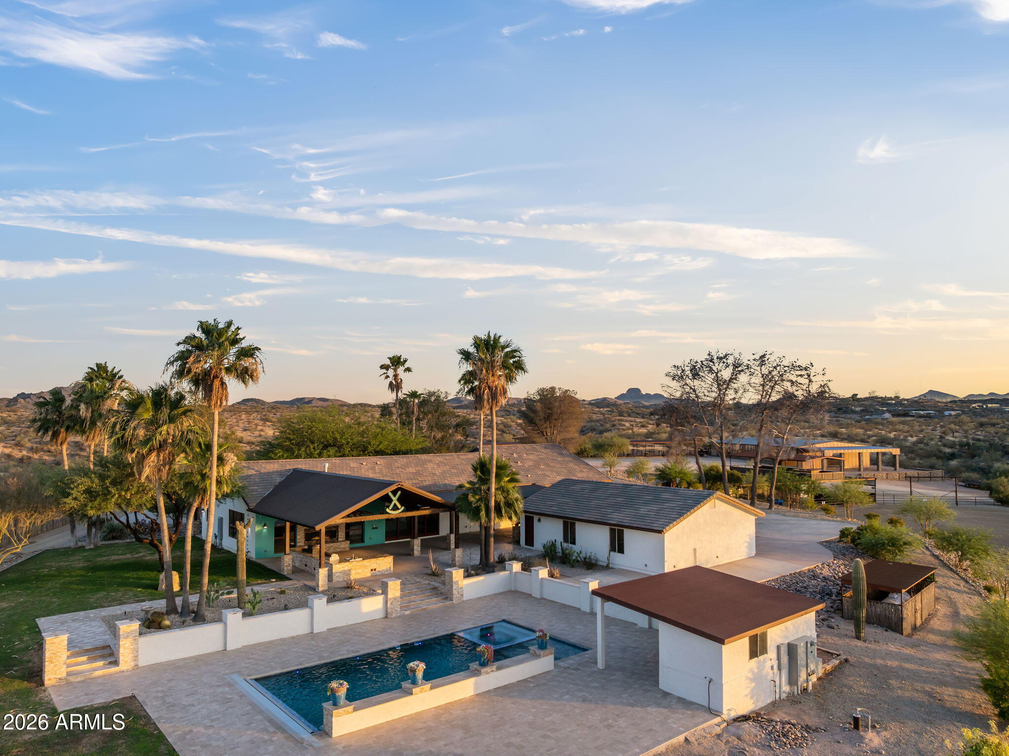 6.9 Acres with a full horse set-up - Residential