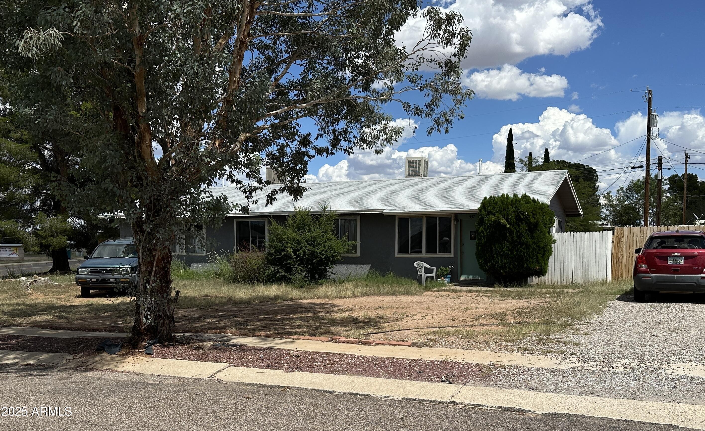Listed is a quaint and recently renovated duplex located in Sierra Vista, AZ that provides an investor with the opportunity to add to their investment portfolio. Each unit features 2 bedrooms and 1 bathroom, providing comfortable living spaces for tenants. The eat-in kitchens come equipped with a gas range and refrigerator. Additional amenities include evaporative cooling, wall furnaces, and fenced backyards, offering security and privacy. Don't miss out on this potential investment opportunity in Sierra Vista.