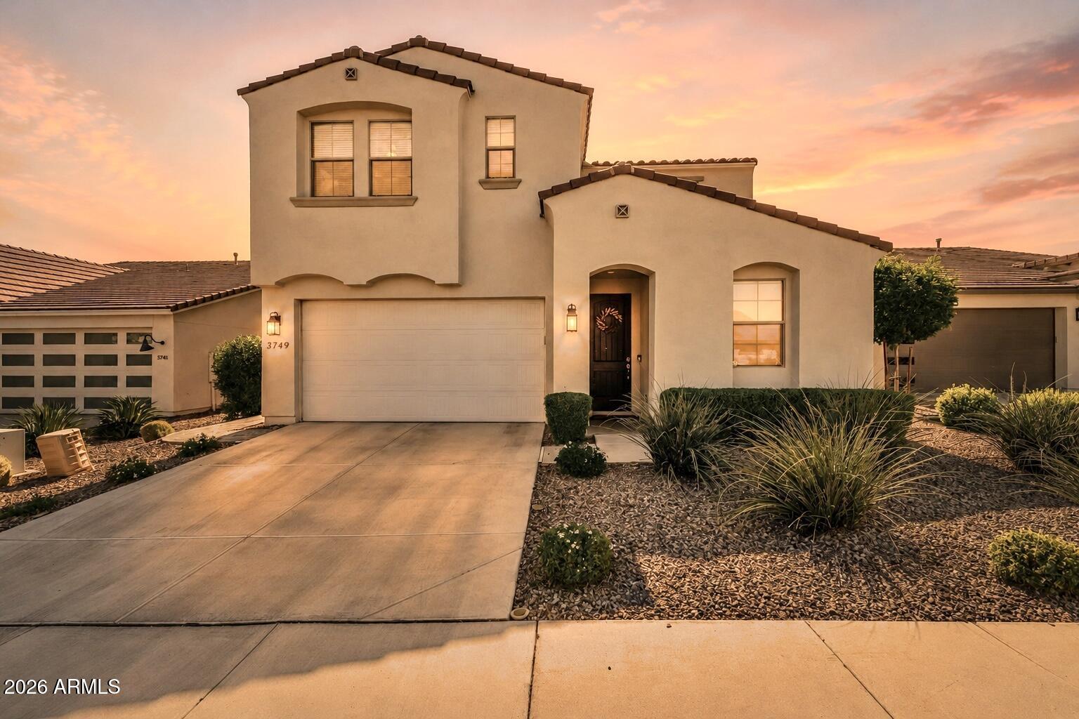 MOVE IN READY! like new Toll Brothers home, offering luxury living at an incredible value. The backyard is already complete and ready to enjoy, featuring a luxury saltwater pool with water features, low-maintenance turf landscaping, and a built-in gas fire feature. From the moment you enter the home, you'll notice the thoughtful design and elevated finishes that give this home the feel of a professionally styled model. The downstairs office space provides a private workstation or an extra playroom.  Enjoy the downstairs open layout with a modem fireplace and elevated finishes throughout the chef's kitchen that feature white quartz countertops, stainless steel kitchen-aid appliances and a walk-in pantry. Upstairs you'll find a loft, extra-large master suite and generously sized bedrooms. Beautiful luxury vinyl plank flooring runs throughout the main living areas, with plush carpet in the bedrooms. All bedrooms are conveniently located upstairs along with a large loft space, while a dedicated office downstairs provides the perfect work-from-home setup.

Additional upgrades include a recently installed Tesla charger and overhead garage storage for added convenience.

Impeccably maintained and truly move-in ready, this home allows you to enjoy the benefits of new construction--without the time and expense of completing the backyard.