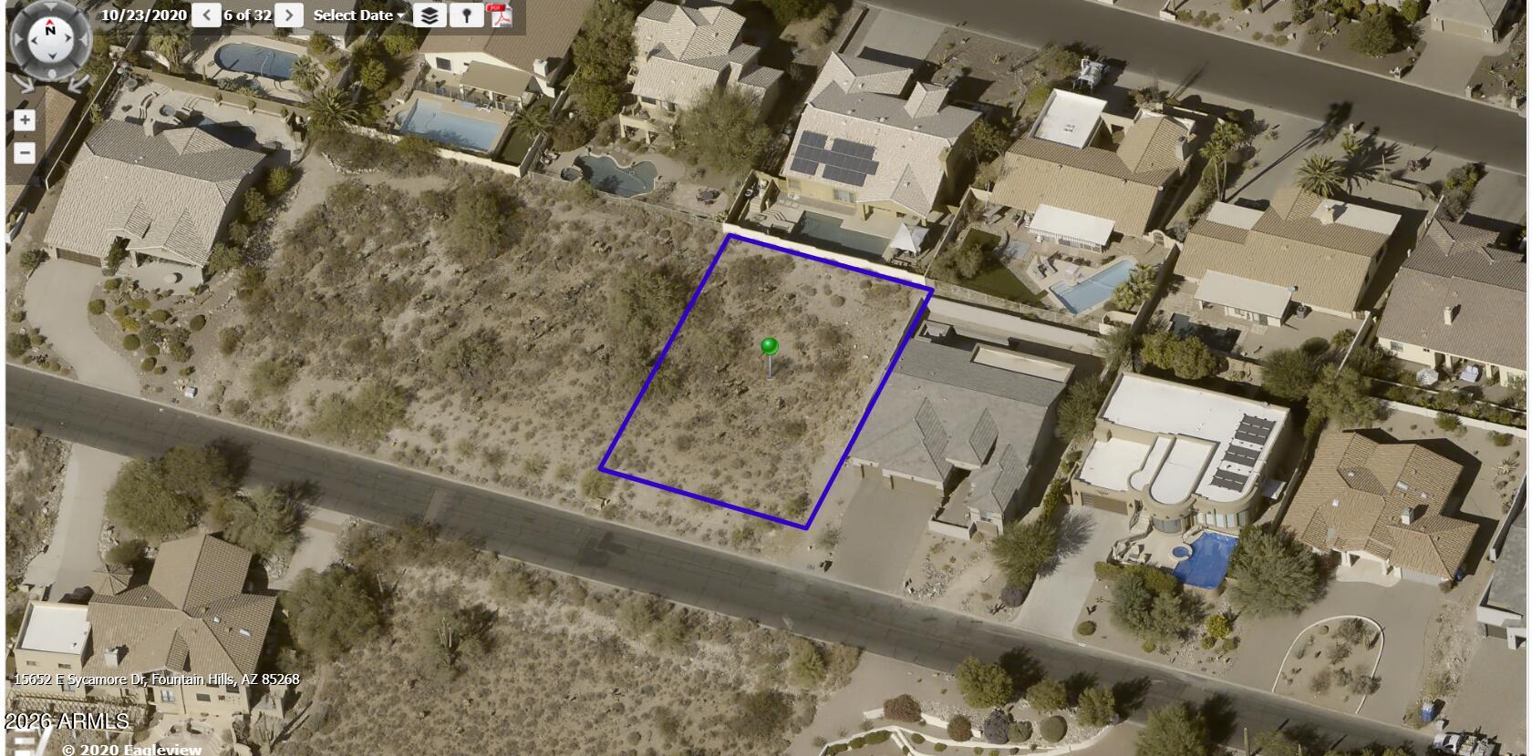 FOUNTAIN HILLS ARIZONA NO. 603-A AMD BLOCK 1 LOTS - Land