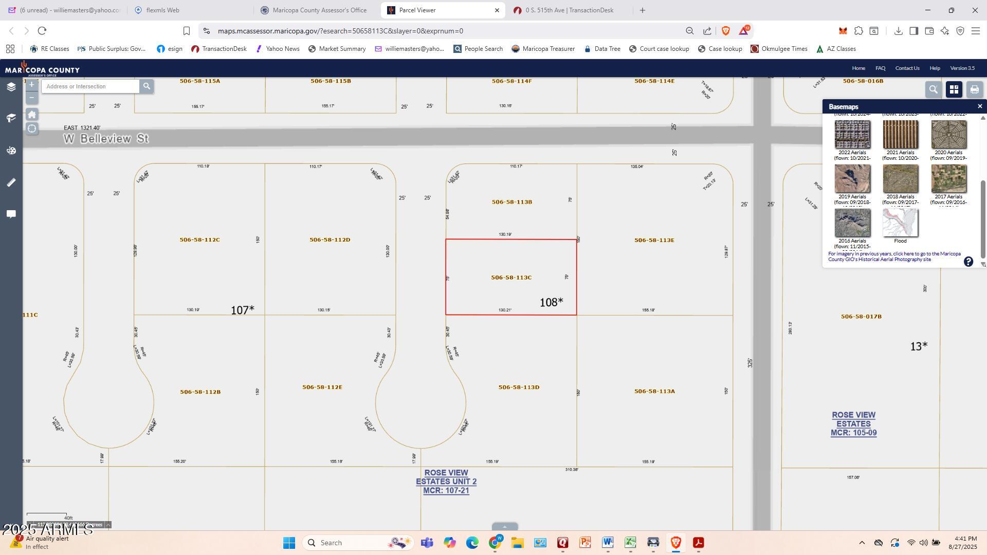 Main image without alt text
