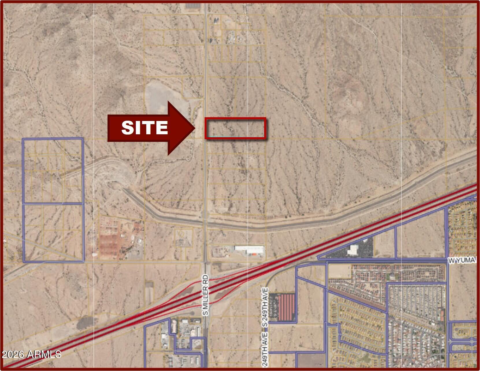 Immediate access off I-10 from the Miller Road traffic interchange. * Buckeye has been the fastest growing city for the past decade with a current population of 125,000. * Abundant labor force. * Easy access to Southern California via I-10.