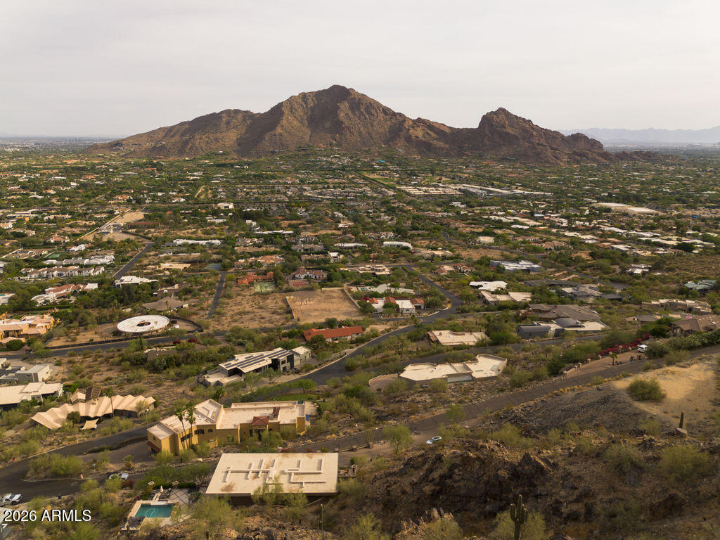 One of the last remaining Mummy Mountain View lots available- this is a showstopper!  Perched on the south side of the hill with straight on views ''Tip to Tail'' of Camelback Mountain.  Bring your vision.  This is truly an amazing opportunity, in Prime Paradise Valley.