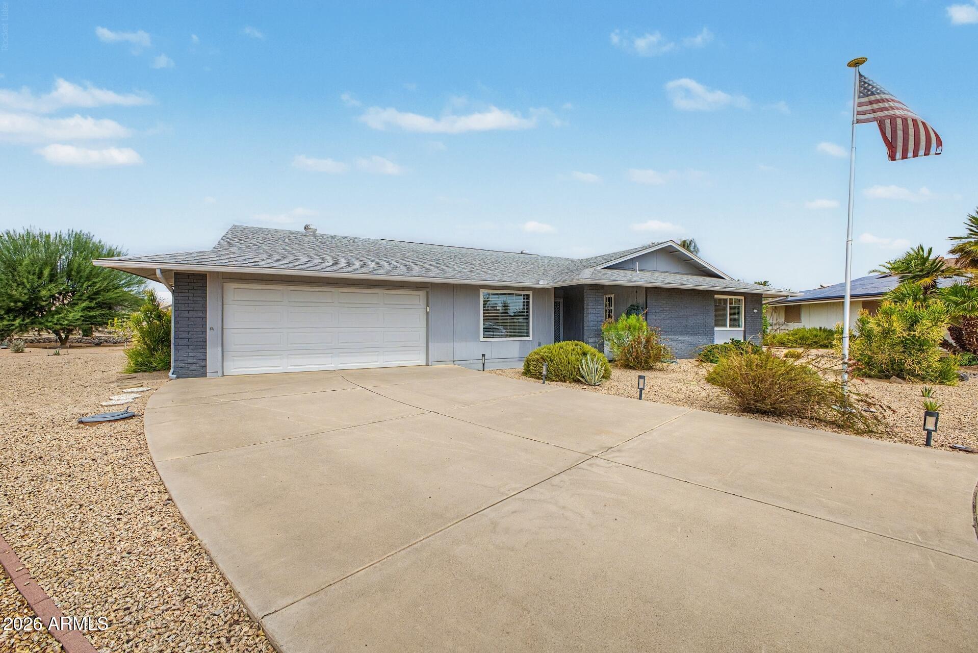 Beautifully remodeled 2-bedroom, 2-bath home tucked away on a quiet cul-de-sac in the highly desirable 55+ community of Sun City West! Move-in ready with stylish updates throughout, this home offers bright, inviting living spaces and an oversized laundry room with endless possibilities that are perfect for a home office, hobby room, or extra storage. Enjoy friendly neighbors and an unbeatable location just minutes from the recreation center, golf, pickleball, fitness facilities, pools, and endless community activities. Experience low-maintenance, active adult living in one of Arizona's most sought-after retirement communities!